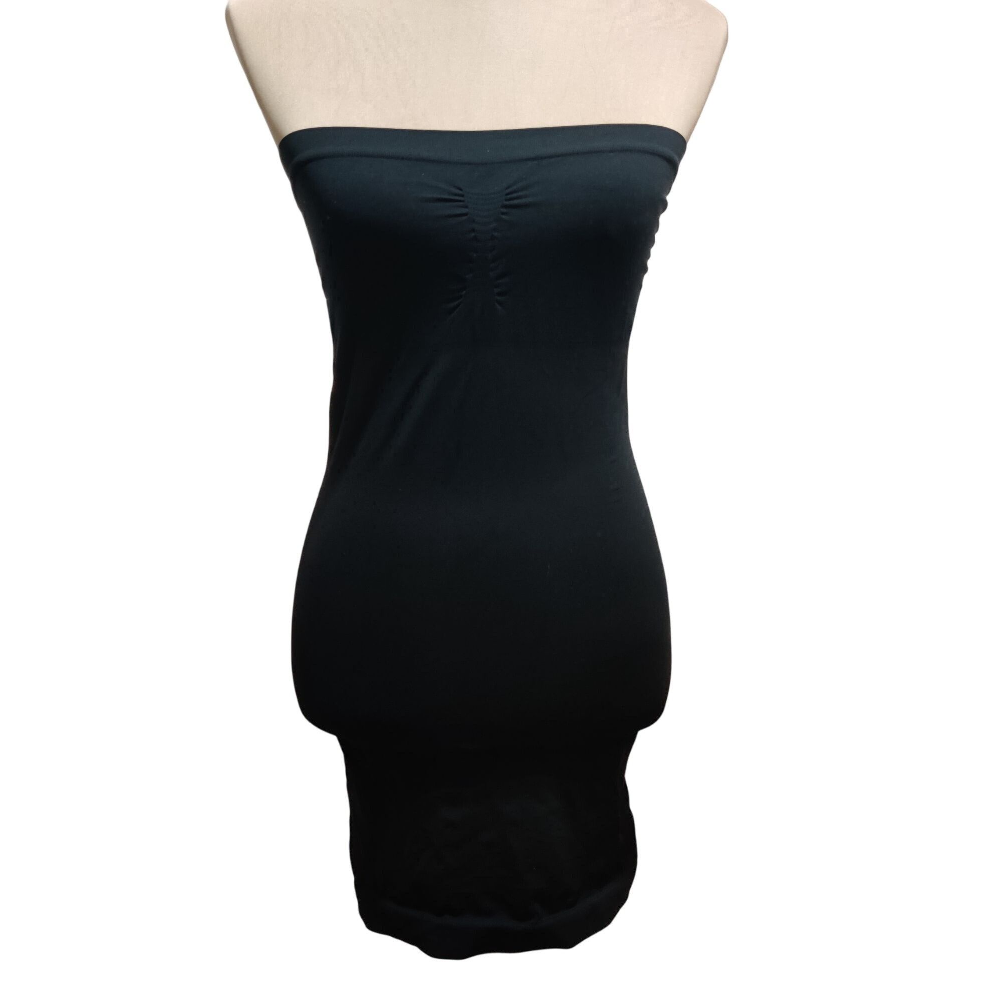Vintage Barely There 34 Black Strapless Vintage Slip 4293 Light Shap Size ONE SIZE - 1 Thumbnail