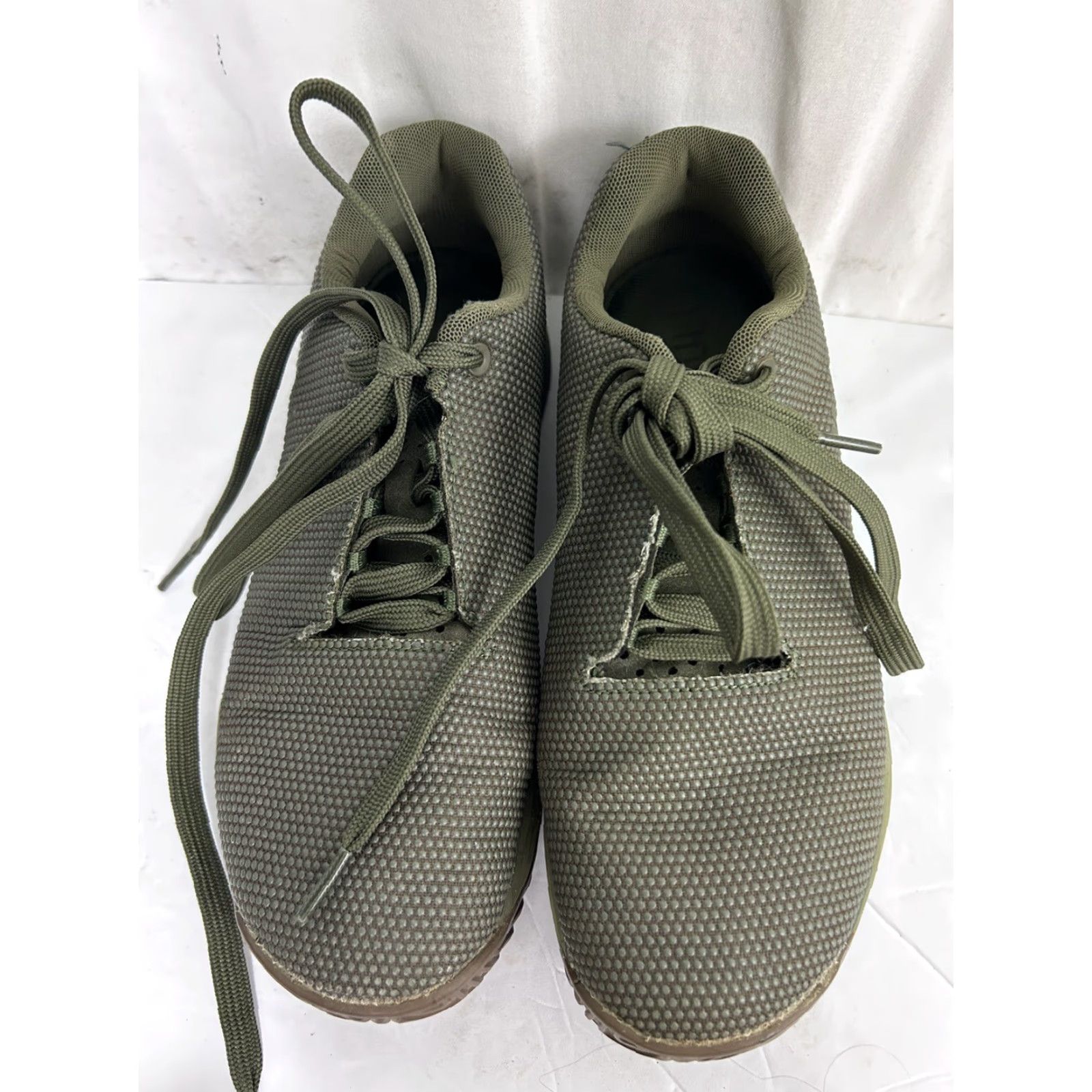 Vintage NOBULL Army Dark Gum Trainer Plus Size 9 Women’s Men’s 7.5 US Green Sneaker Size US 8 / IT 38 - 5 Thumbnail