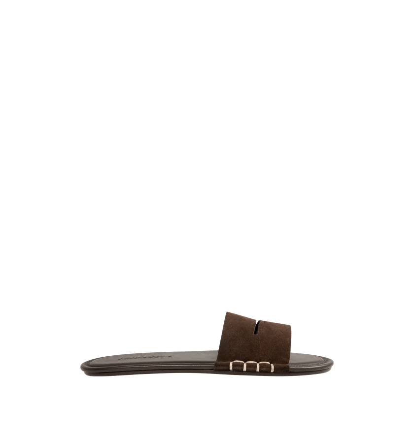 JW Anderson o1h1sh10626 Loafer Slide Sandal in Brown Size US 8 / IT 38 - 1 Thumbnail