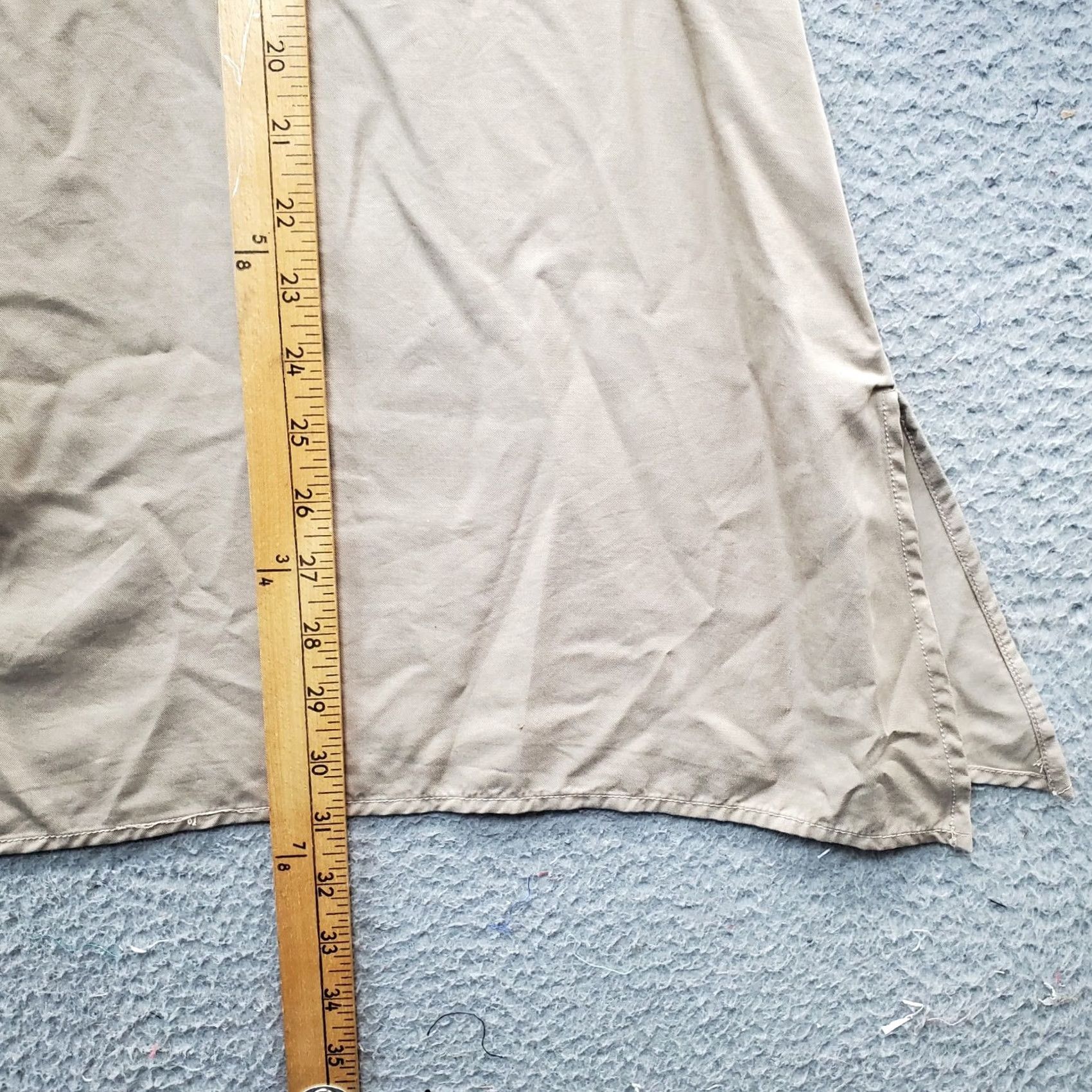 Vintage Multiples Tunic Shirt Womens L Brown Roll Tab Sleeve Collared Button 1/4 Button Blouse Shirt Size L / US 10 / IT 46 - 7 Thumbnail