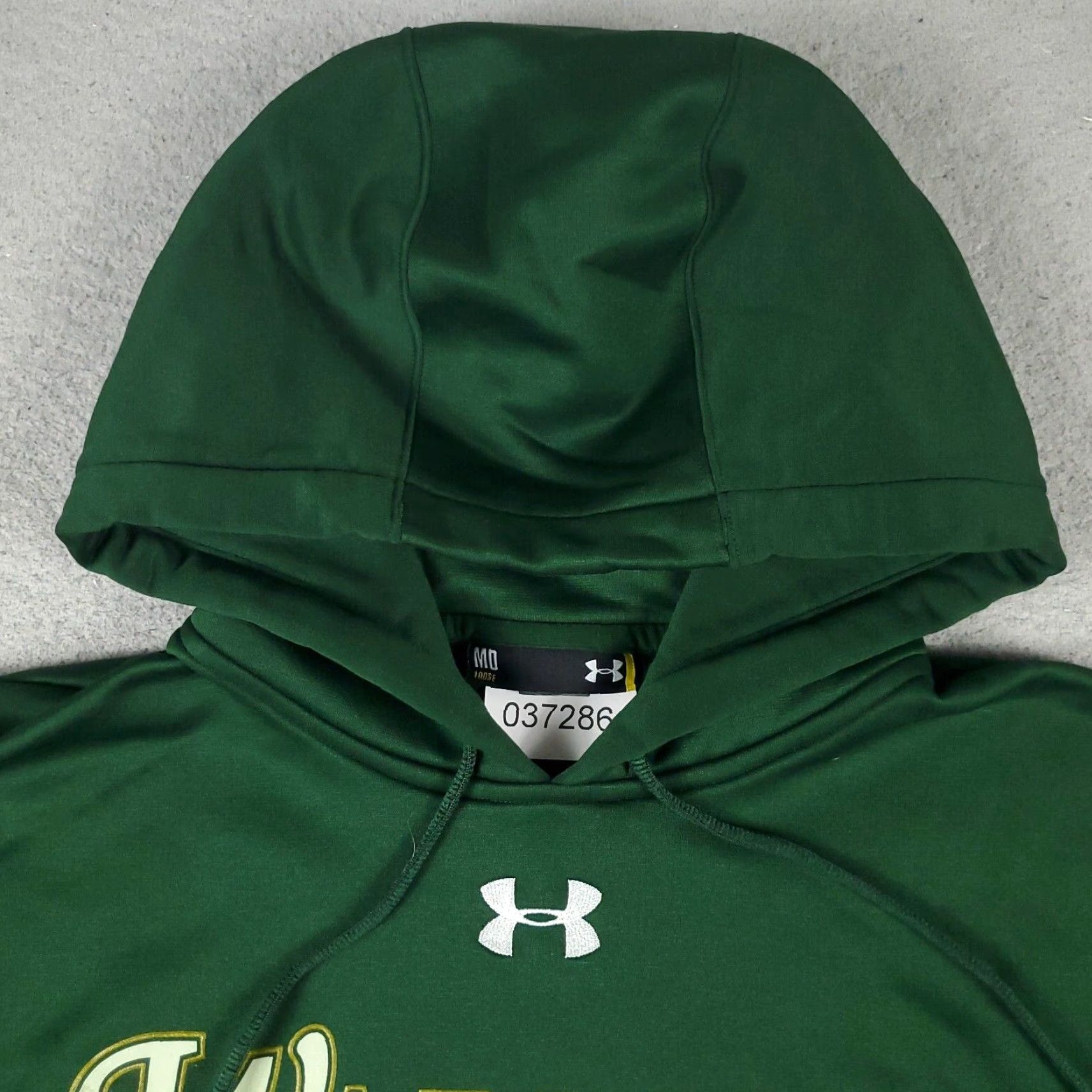 Under Armour Under Armour Green Pullover Hoodie Mens Medium Fleece Sweatshirt Size US M / EU 48-50 / 2 - 3 Thumbnail