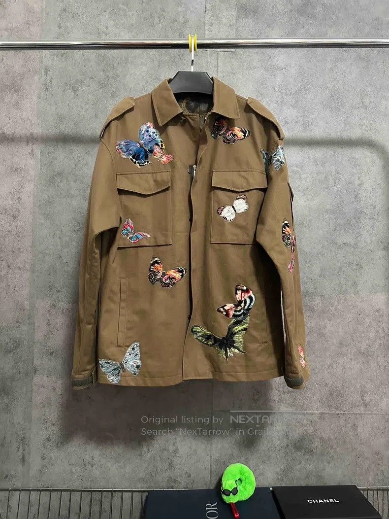 Valentino Valentino Butterfly embroidered jacket coat Size US M / EU 48-50 / 2 - 1 Thumbnail