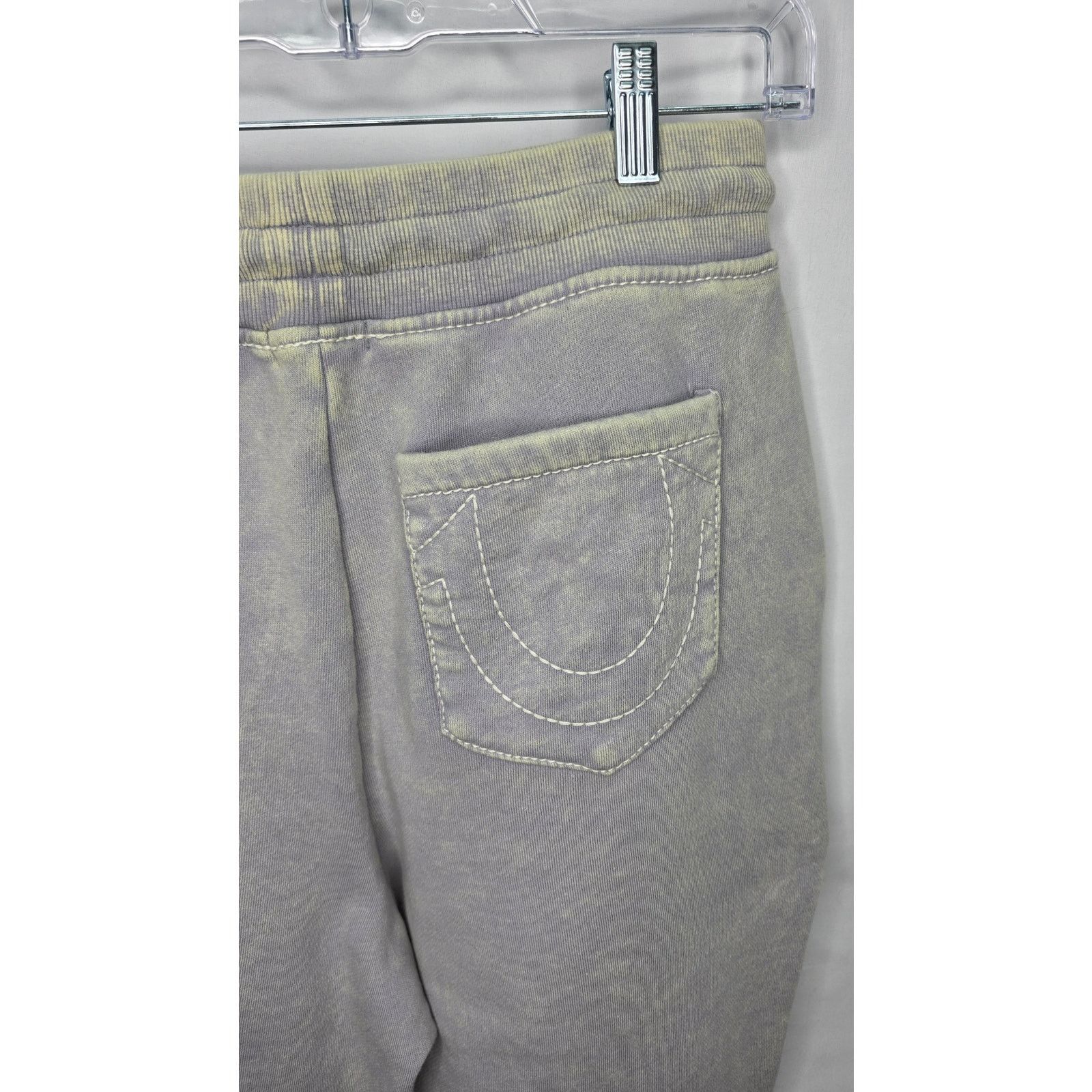True Religion True Religion Gray Distressed Relaxed Fit Joggers Pants Size 30" / US 8 / IT 44 - 16 Thumbnail
