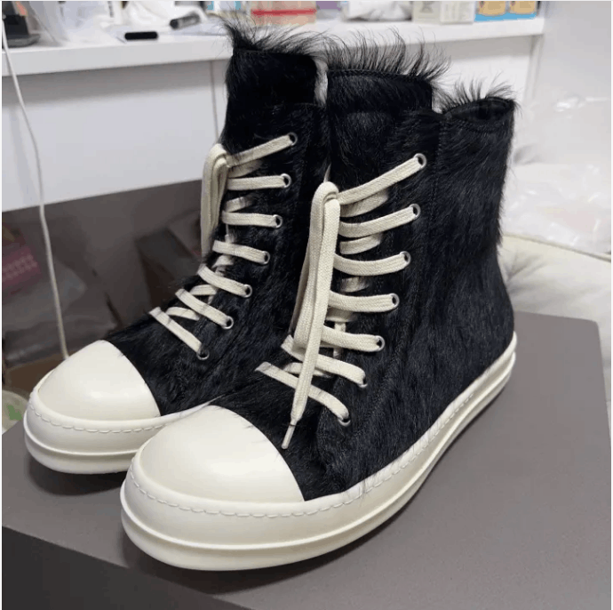 Rick Owens Rick Owens Hi-Top Sneakers Size US 9.5 / EU 42-43 - 1 Thumbnail