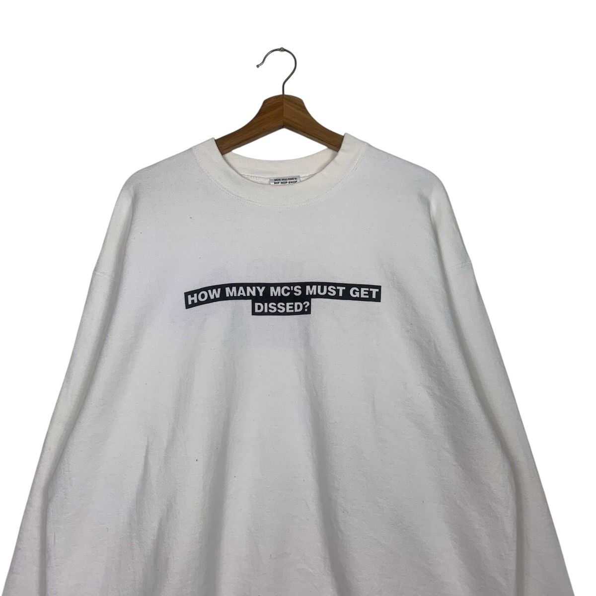Japanese Brand Moe Malone Hip Hop Crewneck Sweatshirt Size US L / EU 52-54 / 3 - 2 Thumbnail