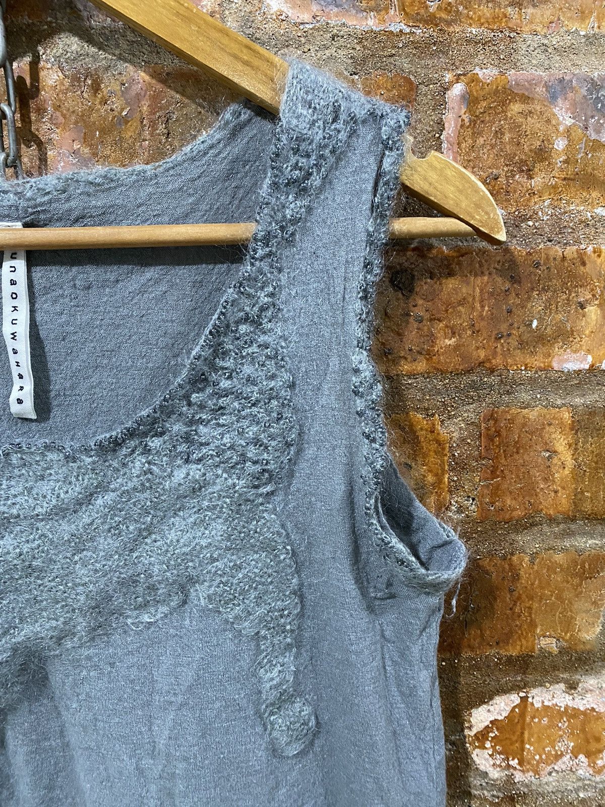 Sunao Kuwahara 2000s Knit Glamours tank Size M / US 6-8 / IT 42-44 - 6 Thumbnail