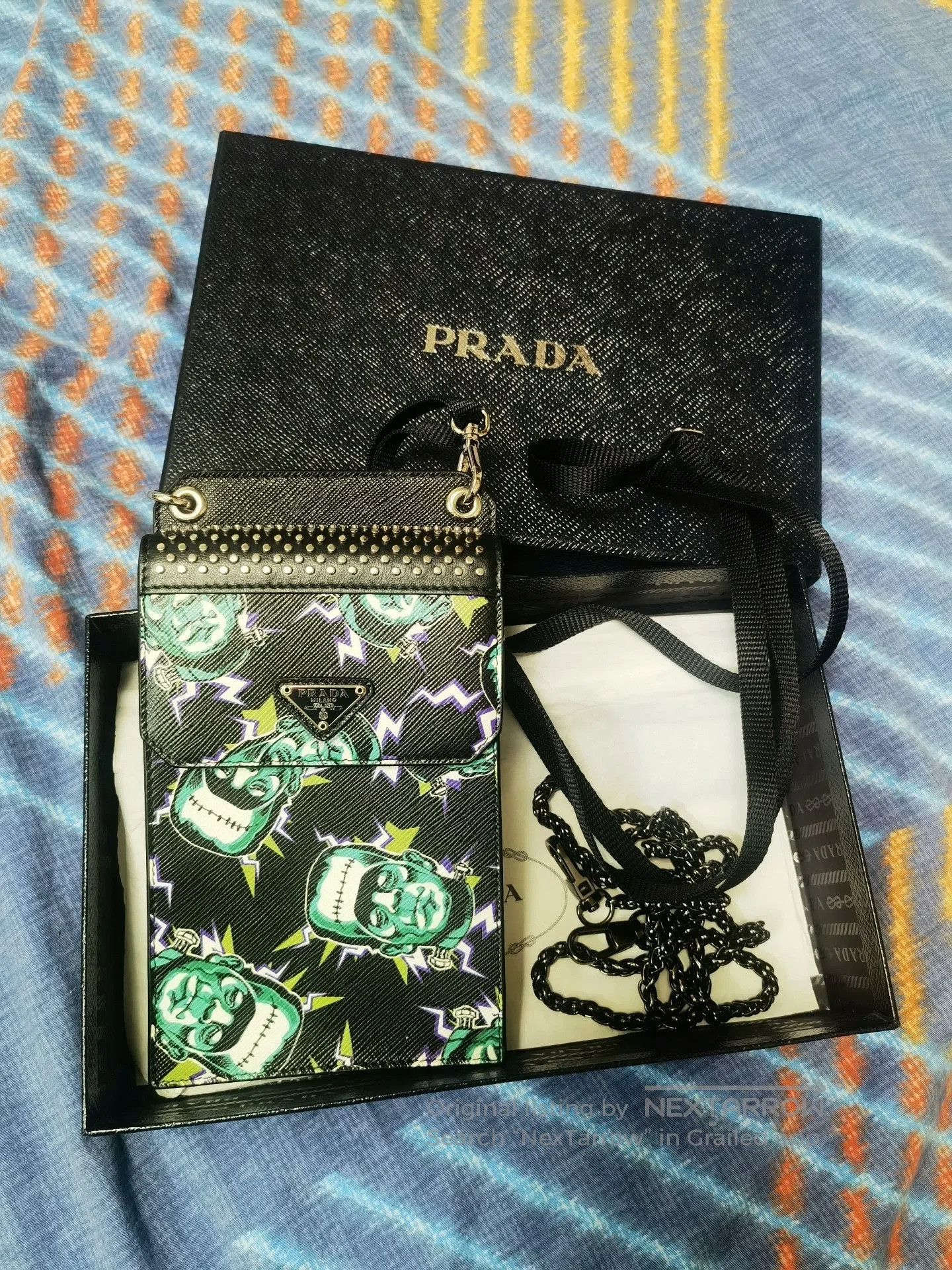 Prada Prada Frankenstein Phone Mini Bag. Size ONE SIZE - 1 Thumbnail