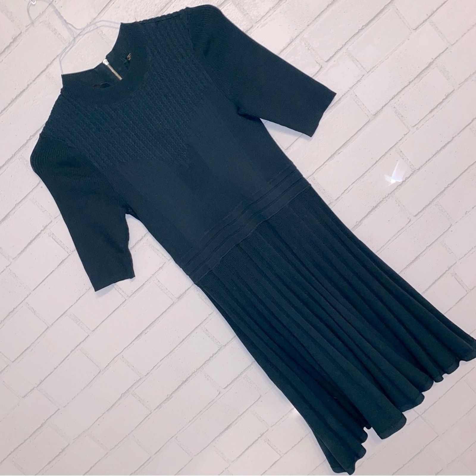 Ted Baker Ted Baker $289 Olivinn Sweater Dress Green TB2 US 6 Size M / US 6-8 / IT 42-44 - 7 Thumbnail
