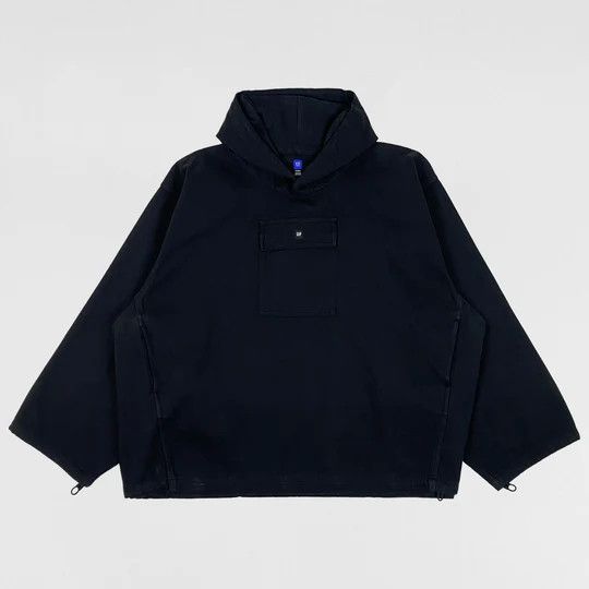 Balenciaga × Gap × Yeezy YEEZY GAP YGEBB 2022 Sateen Hooded Anorak Parka In Black Size US L / EU 52-54 / 3 - 1 Thumbnail
