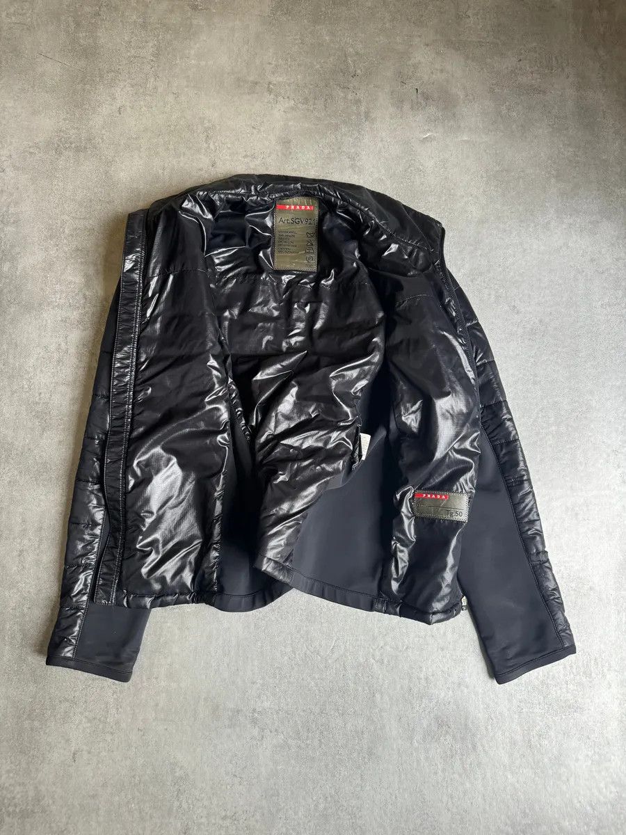 Prada AW2009 Prada Light Tactical Black Puffer Jacket Size US M / EU 48-50 / 2 - 5 Thumbnail
