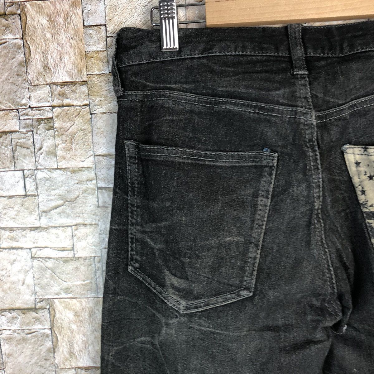 Japanese Brand Japan vintage Black Denim jeans Pants #A639 Size US 29 - 16 Thumbnail