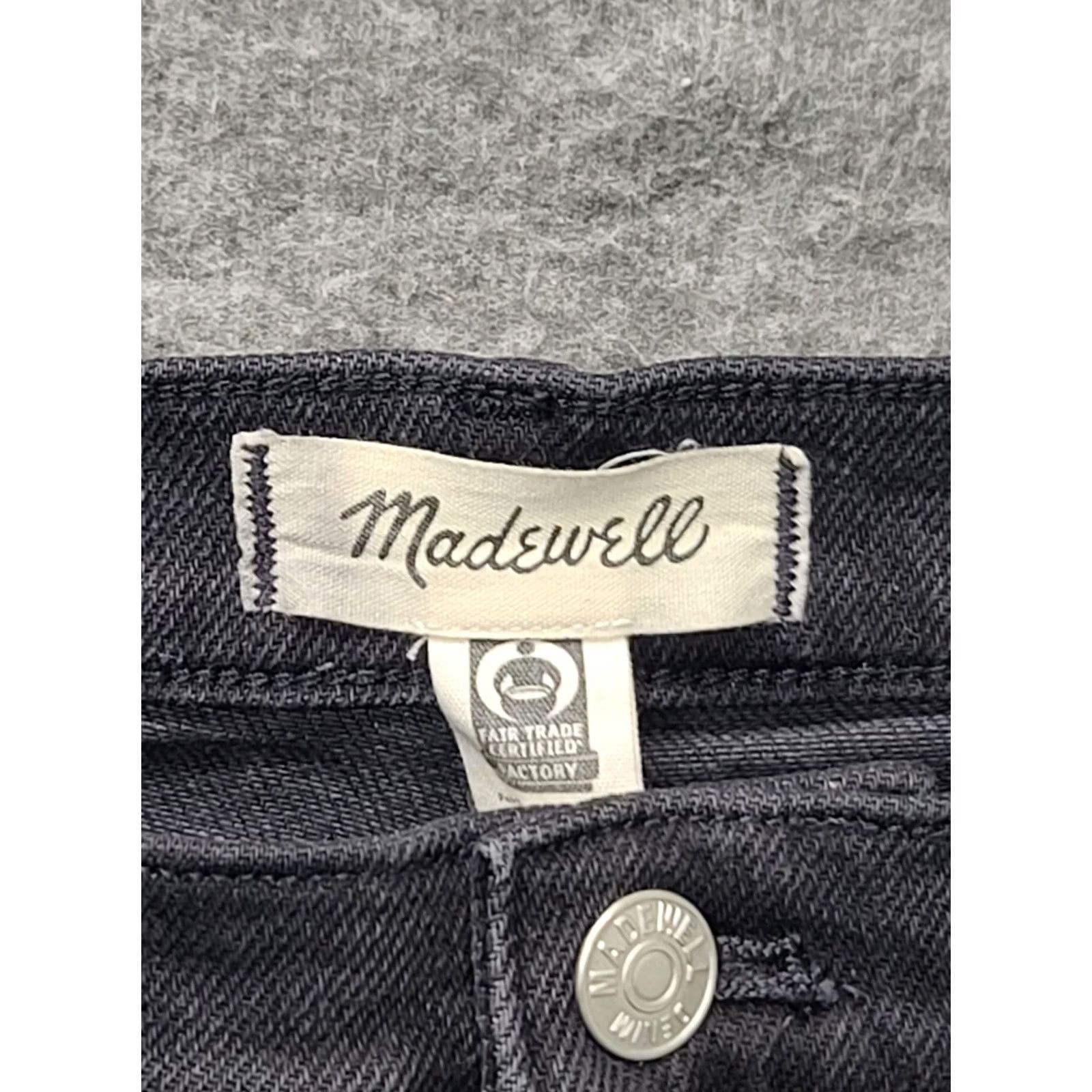 Madewell Madewell Jeans Women’s 32x27 Dark Wash Flared Kick Out Mid-Rise Denim Size 24" / US 00 / IT 34 - 2 Thumbnail