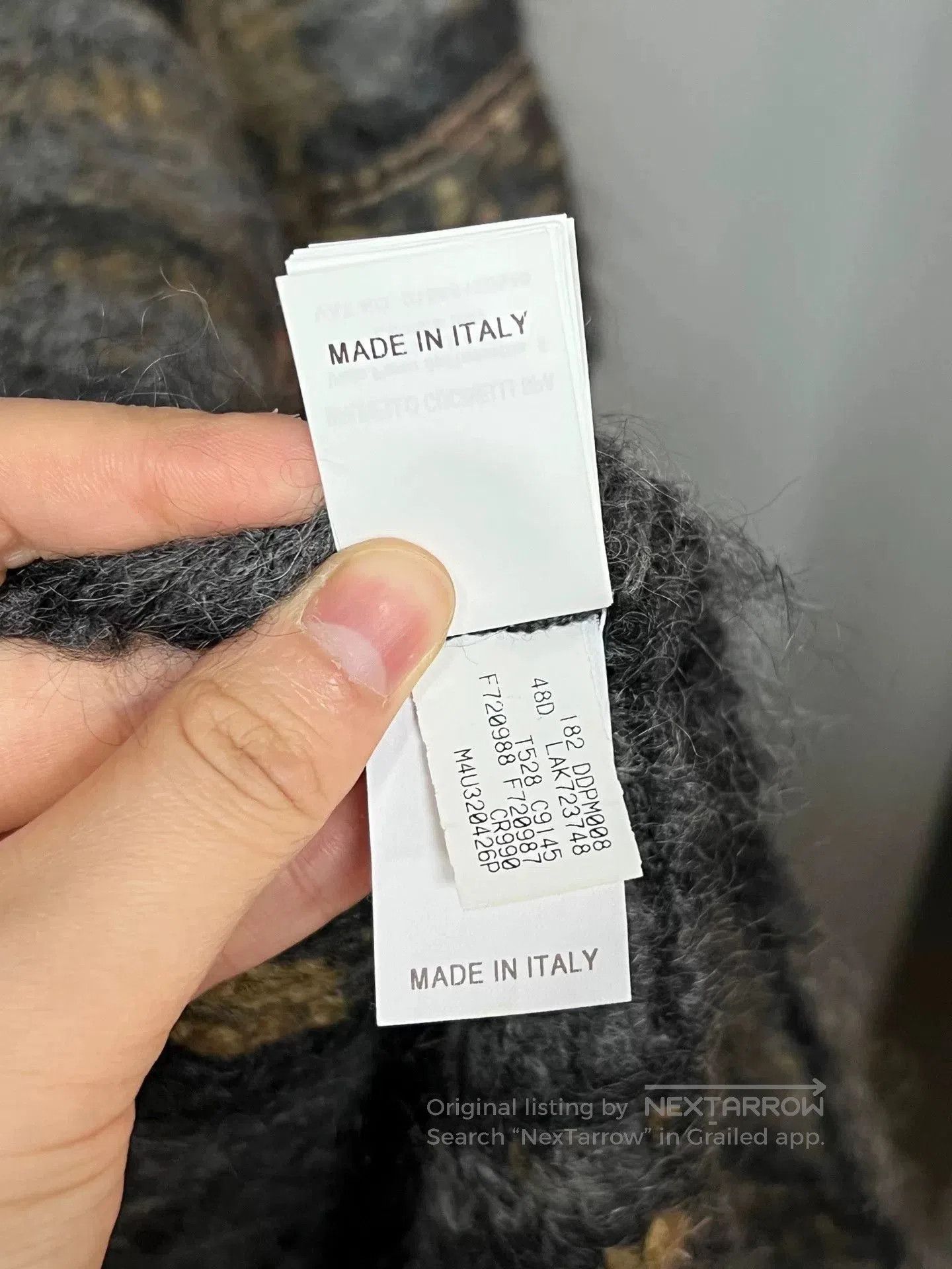 Brunello Cucinelli plaid wool alpaca blend coat. Size US M / EU 48-50 / 2 - 6 Thumbnail