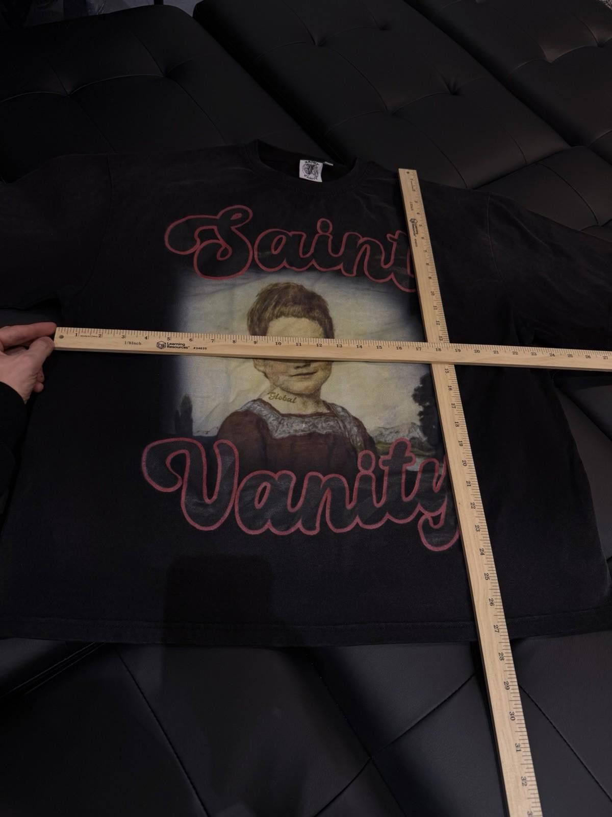 Saint Vanity Size L - Saint Vanity T-shirt 2025 Black/Red Authentic (NEW) Size US L / EU 52-54 / 3 - 7 Thumbnail