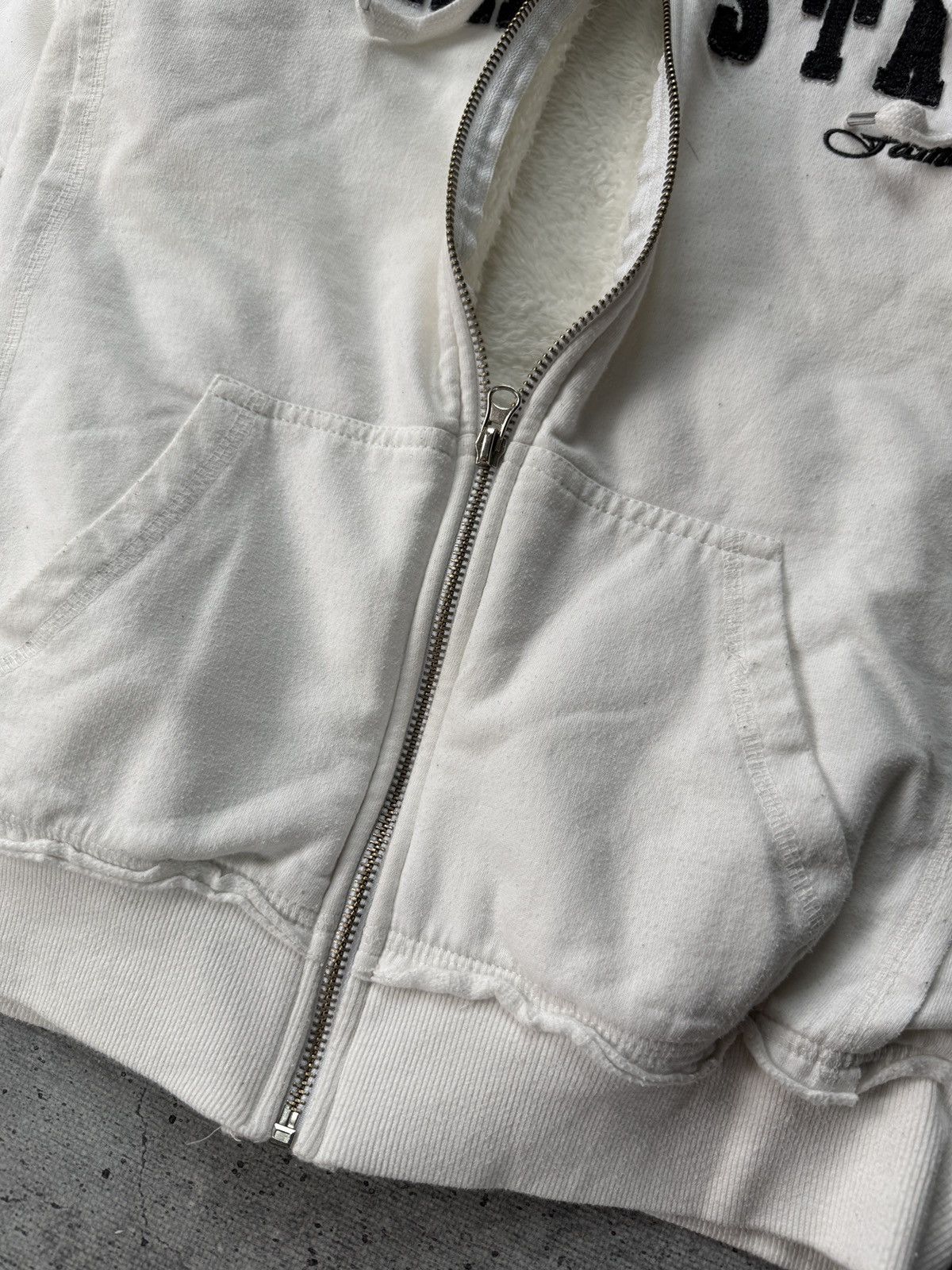 Le Grande Bleu (L.G.B.) Avant Garde Hysteric Glamour L.G.B. Fur Hood Zip Hoodie Size US S / EU 44-46 / 1 - 8 Thumbnail