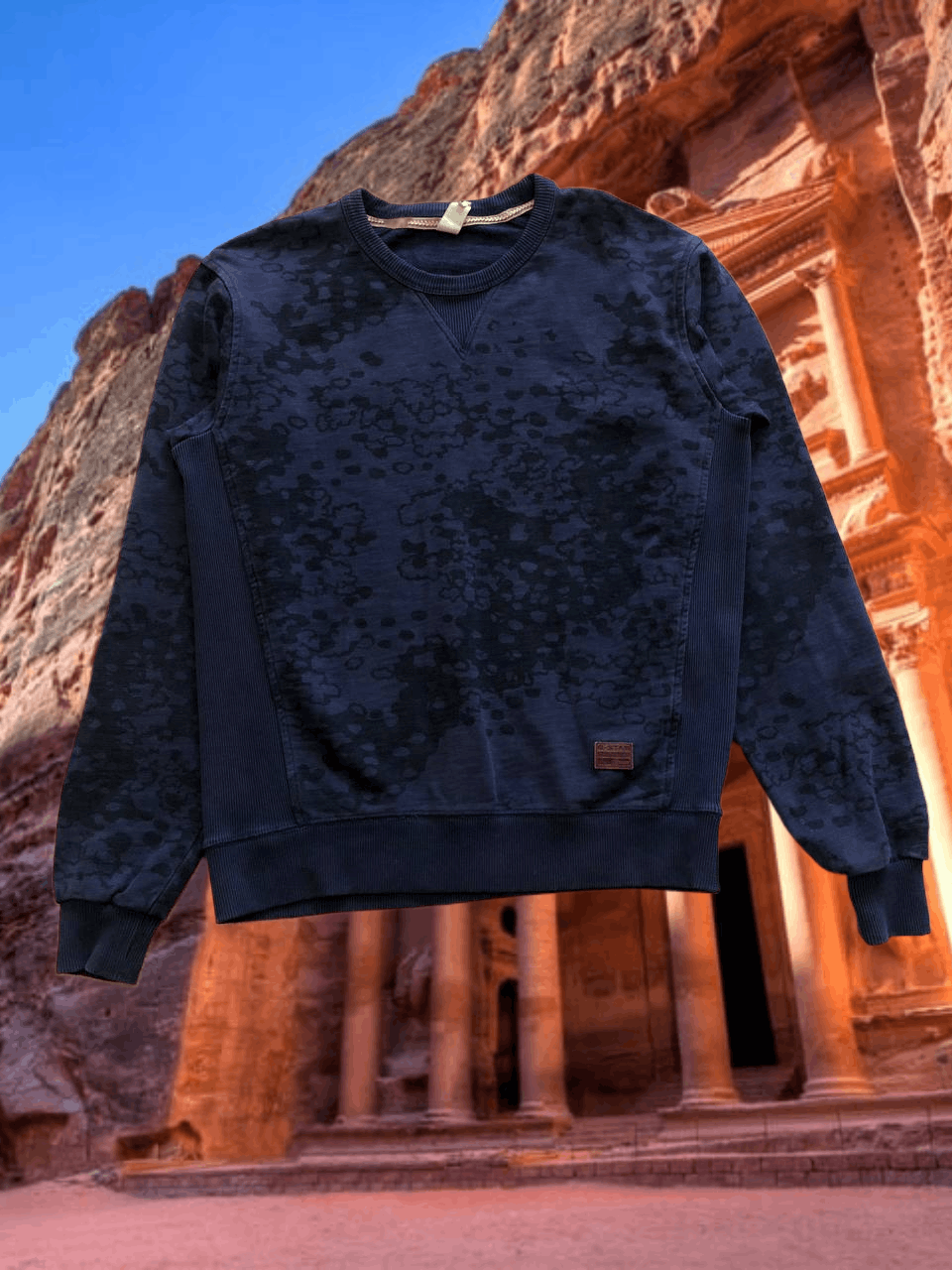 G-Star Vintage G-Star Raw loog Y2K blue sweatshirt print Size US L / EU 52-54 / 3 - 1 Thumbnail
