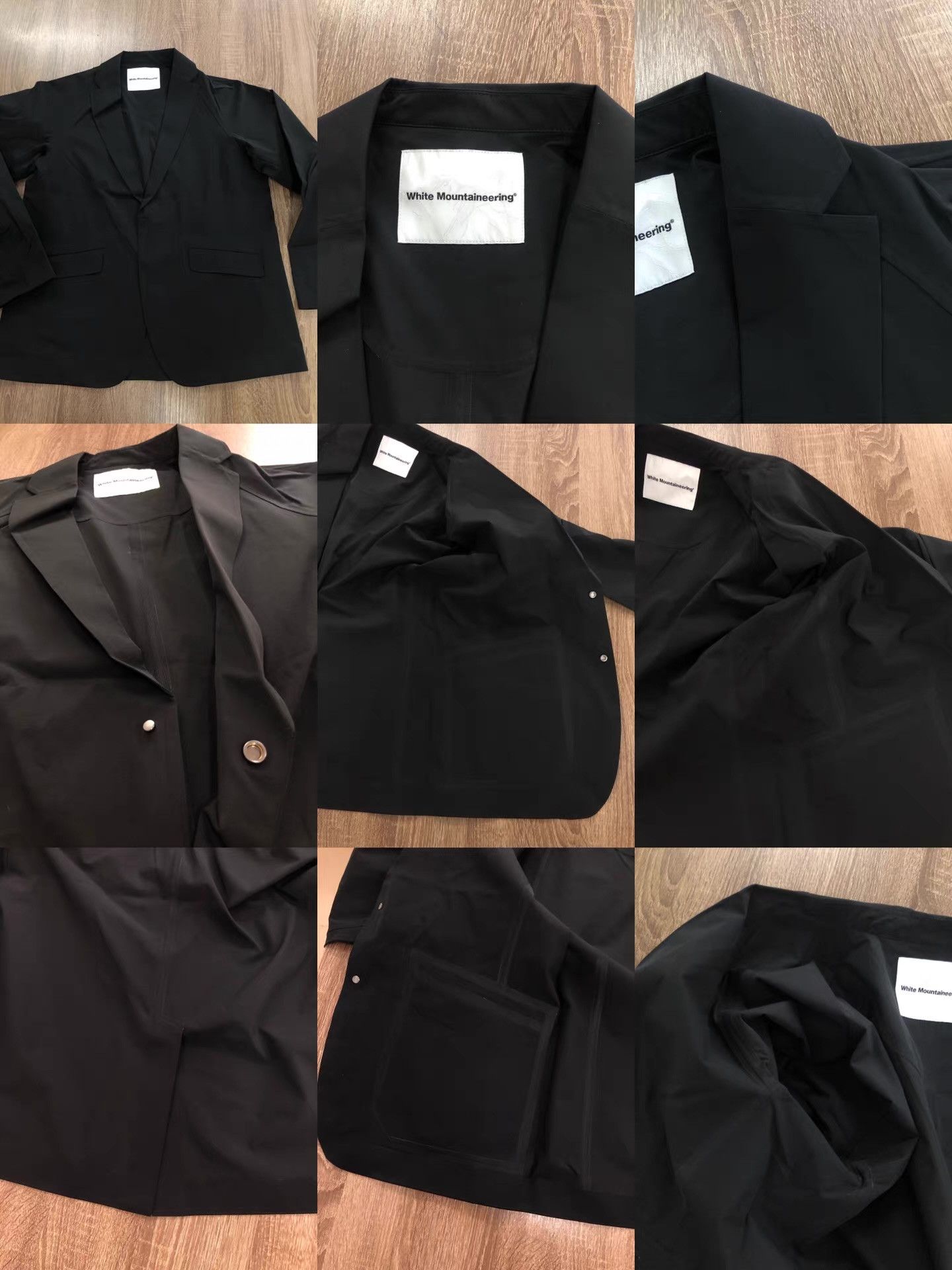 White Mountaineering White Label Main Line – Seam Taped Blazer Ｑ22 Size 48R - 9 Thumbnail