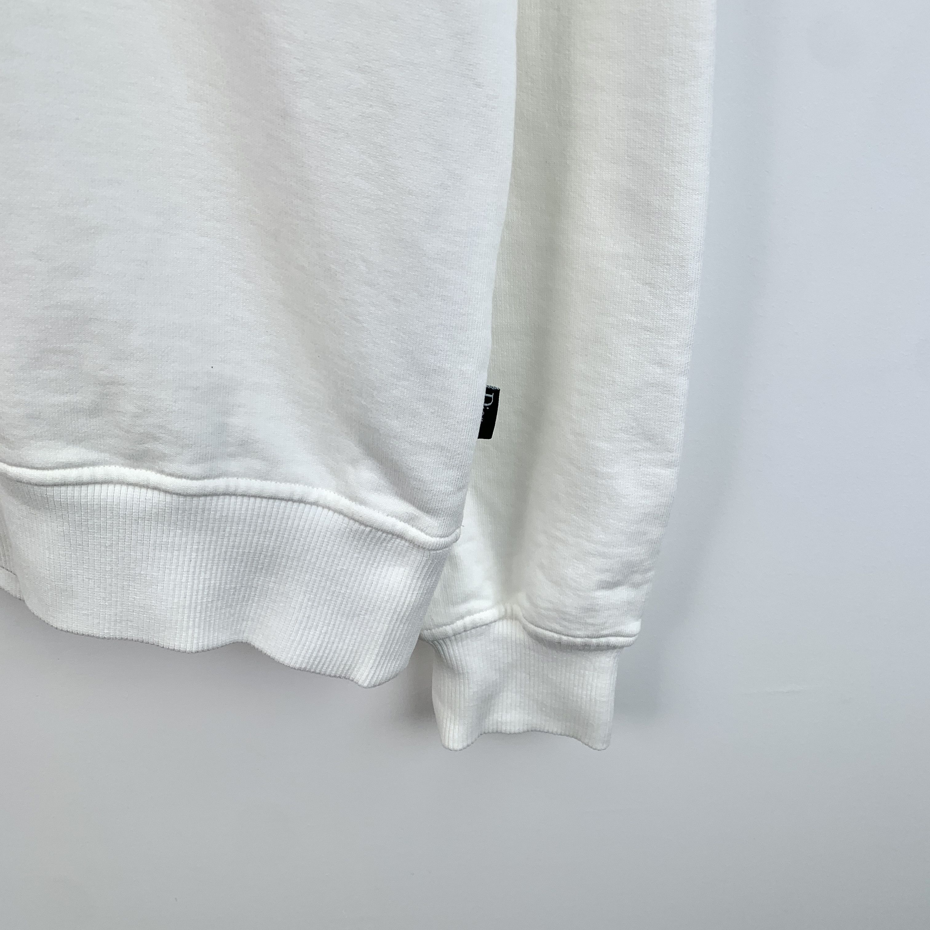 Dior Dior White Bee Cotton Crewneck Sweatshirt (Size L) Size L / US 10 / IT 46 - 6 Thumbnail