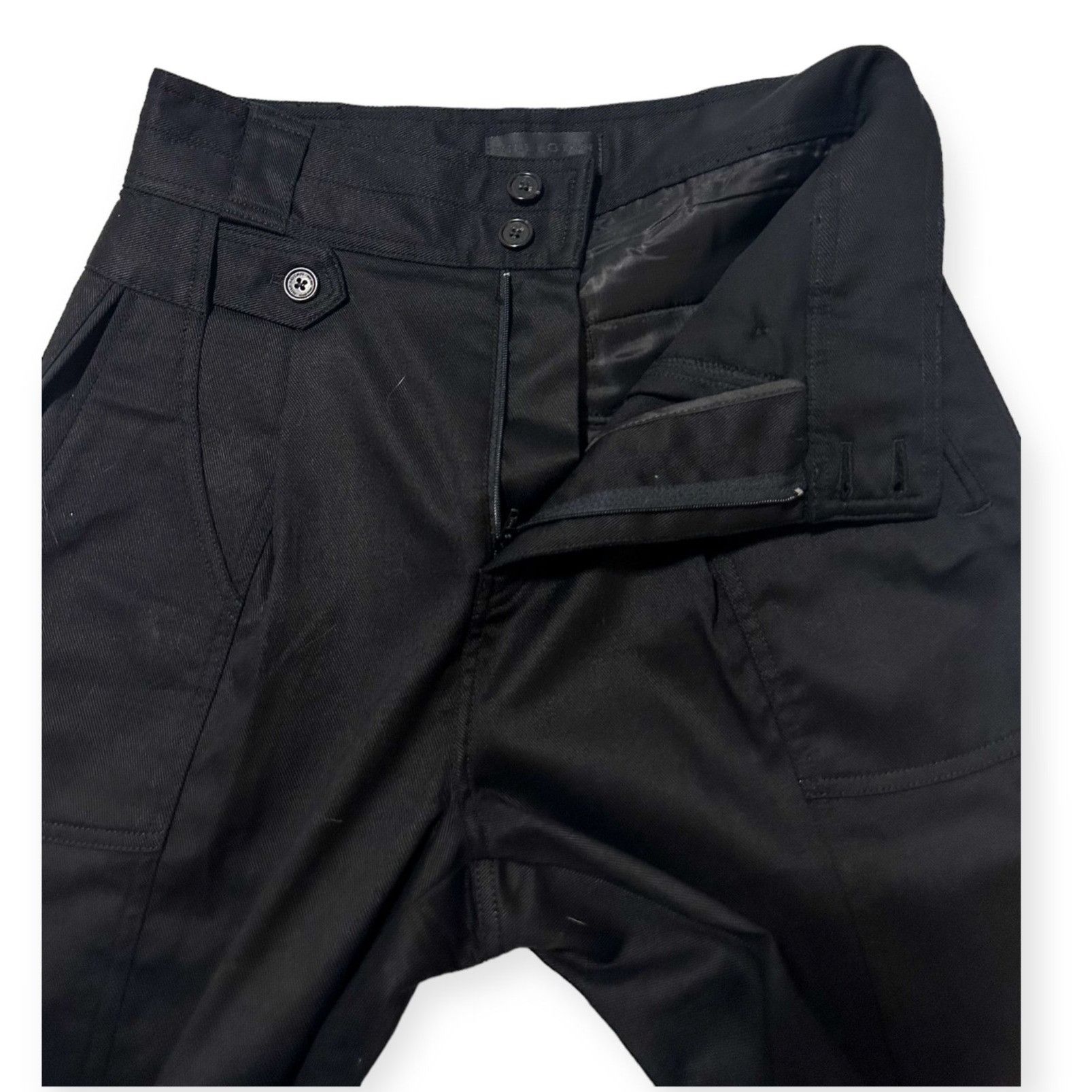Nili Lotan Nili Lotan Hannah Black high-rise cropped pants, Size 6 Size 28" / US 6 / IT 42 - 8 Thumbnail