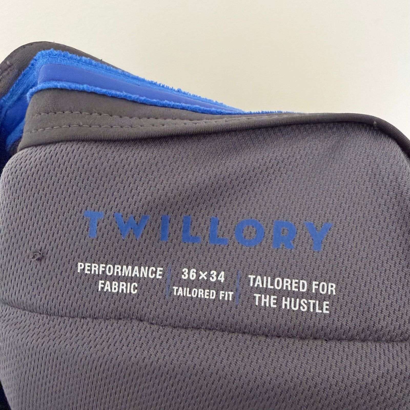 Twillory Twillory Gray Performance Tailored Fit Golf Pants Sz 36x32 Size US 36 / EU 52 - 2 Thumbnail