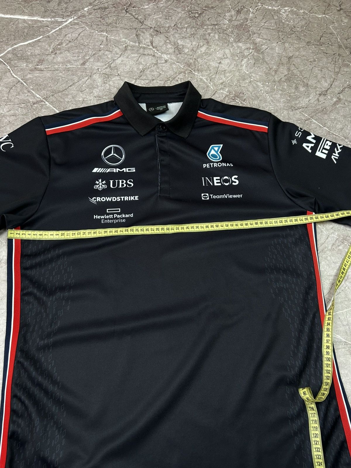 Mercedes-Benz Mercedes AMG Petronas F1 Formula1 Polo Size US XXL / EU 58 / 5 - 9 Thumbnail