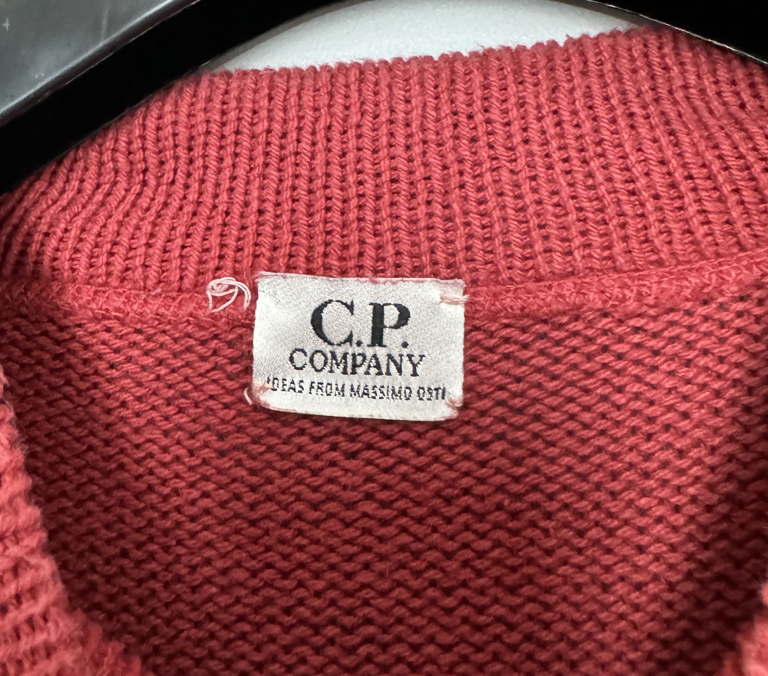 C.P. Company 80s 90s C.P. Company Knit Pullover Sweater Chest Logo Size 5 Size US XL / EU 56 / 4 - 7 Thumbnail
