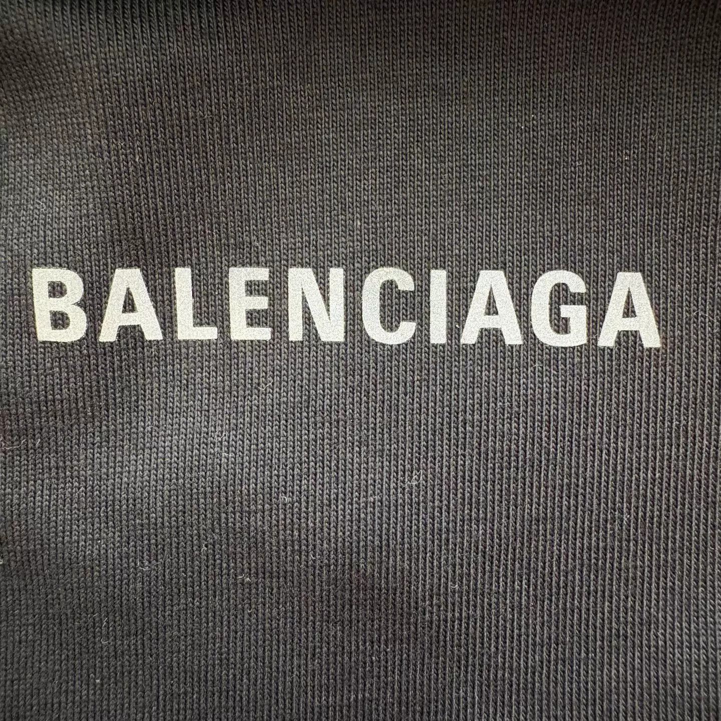 Balenciaga Balenciaga Reflective 3M Logo Print Black T-shirt Size US M / EU 48-50 / 2 - 7 Thumbnail