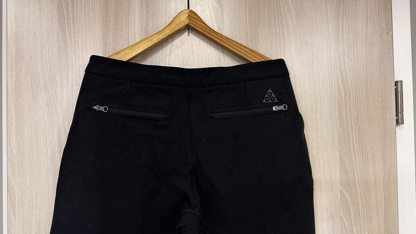 Nike ACG Nikelab ACG Black Tech Fleece Pants acronym Size US 27 - 3 Thumbnail