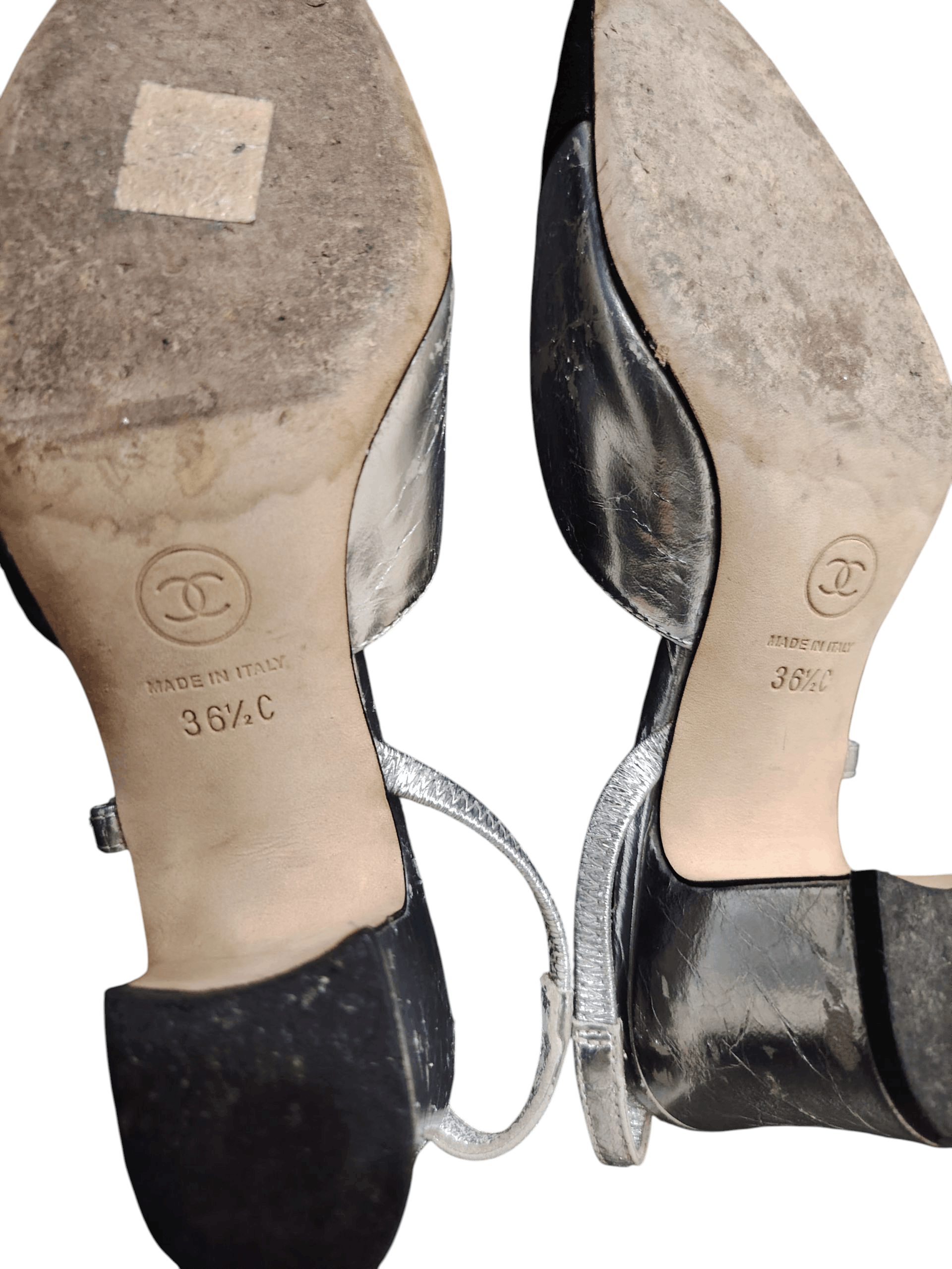 Chanel Distressed Chanel Heels Size US 6.5 / IT 36.5 - 11 Thumbnail