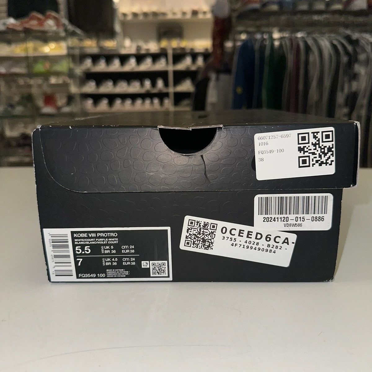 Nike Size 5.5 - Nike Kobe 8 Protro Court Purple Size US 5.5 / EU 38 - 7 Thumbnail