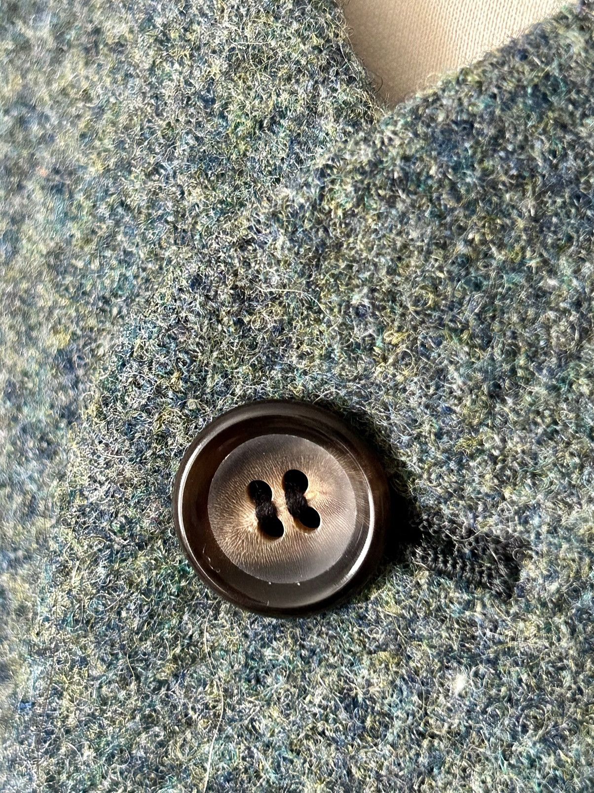 Comme des Garcons Homme Plus CDGH+ AW1995 ‘SLEEP’ COLLARLESS BOILED WOOL JACKET ad1995 Size US S / EU 44-46 / 1 - 7 Thumbnail