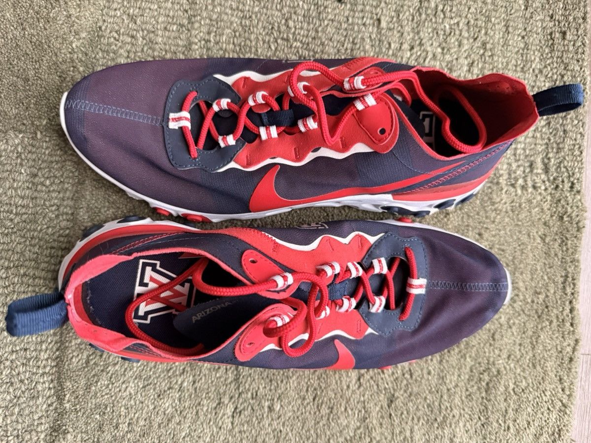 Nike Nike React Element 55 ‘Arizona Wildcats’ Size US 10.5 / EU 43-44 - 2 Thumbnail
