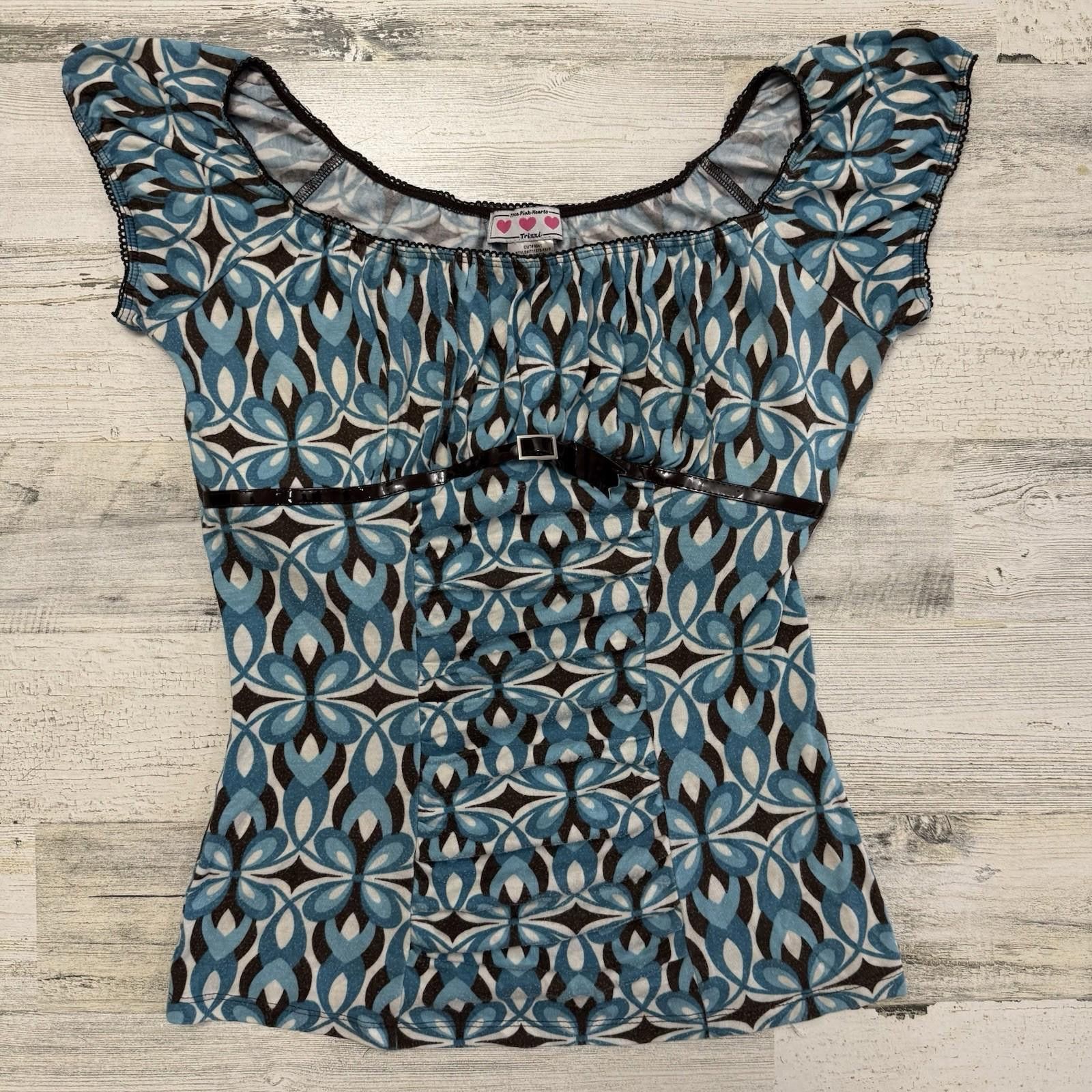Designer Y2k trixxi large abstract top Size L / US 10 / IT 46 - 1 Thumbnail