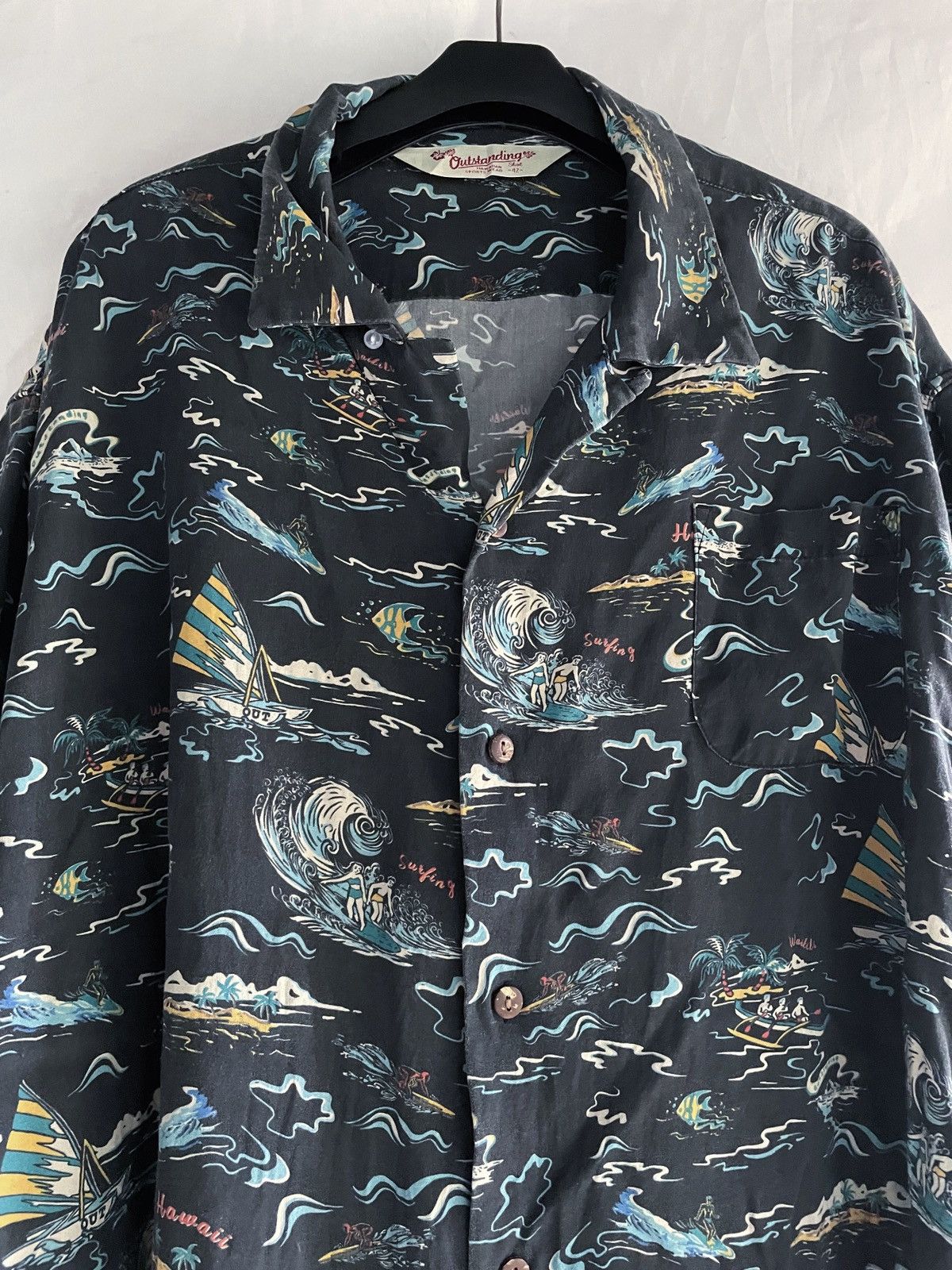 Sun Surf OUTSTANDING HAWAIIN SHIRT Size US XL / EU 56 / 4 - 2 Thumbnail