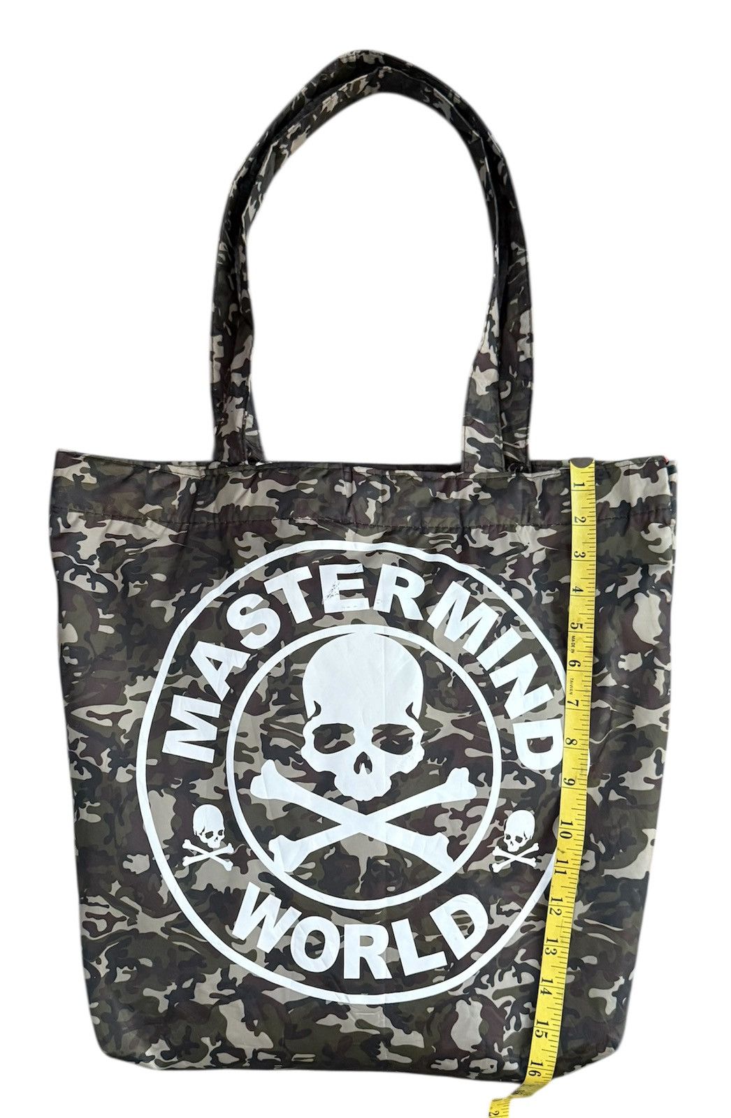 Mastermind Japan Mastermaind World Camouflage Tote Bag Nylon Size ONE SIZE - 3 Thumbnail