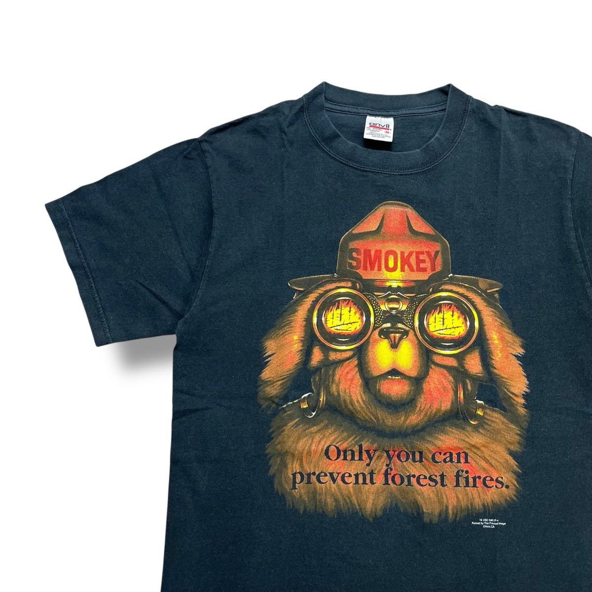 Anvil Vintage Anvil smokey t-shirt Size US M / EU 48-50 / 2 - 2 Thumbnail