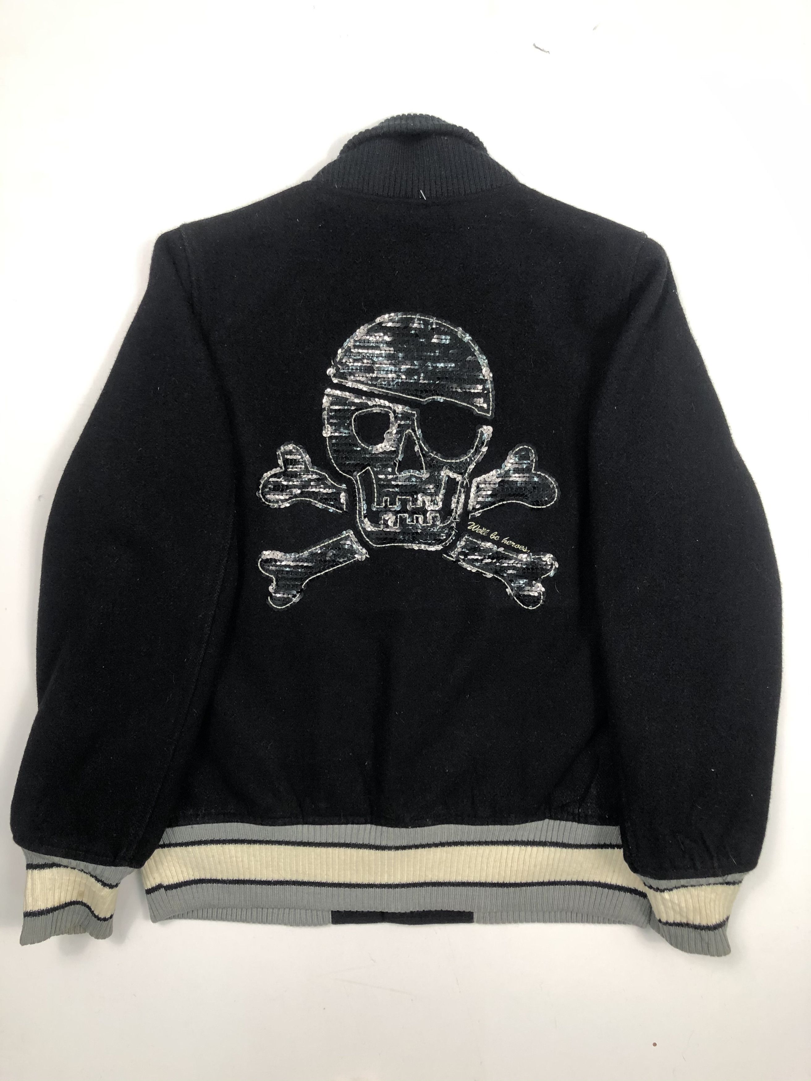 Japanese Brand Vintage Japanese Varsity Jacket Mastermind Design V0027 Size US S / EU 44-46 / 1 - 1 Thumbnail