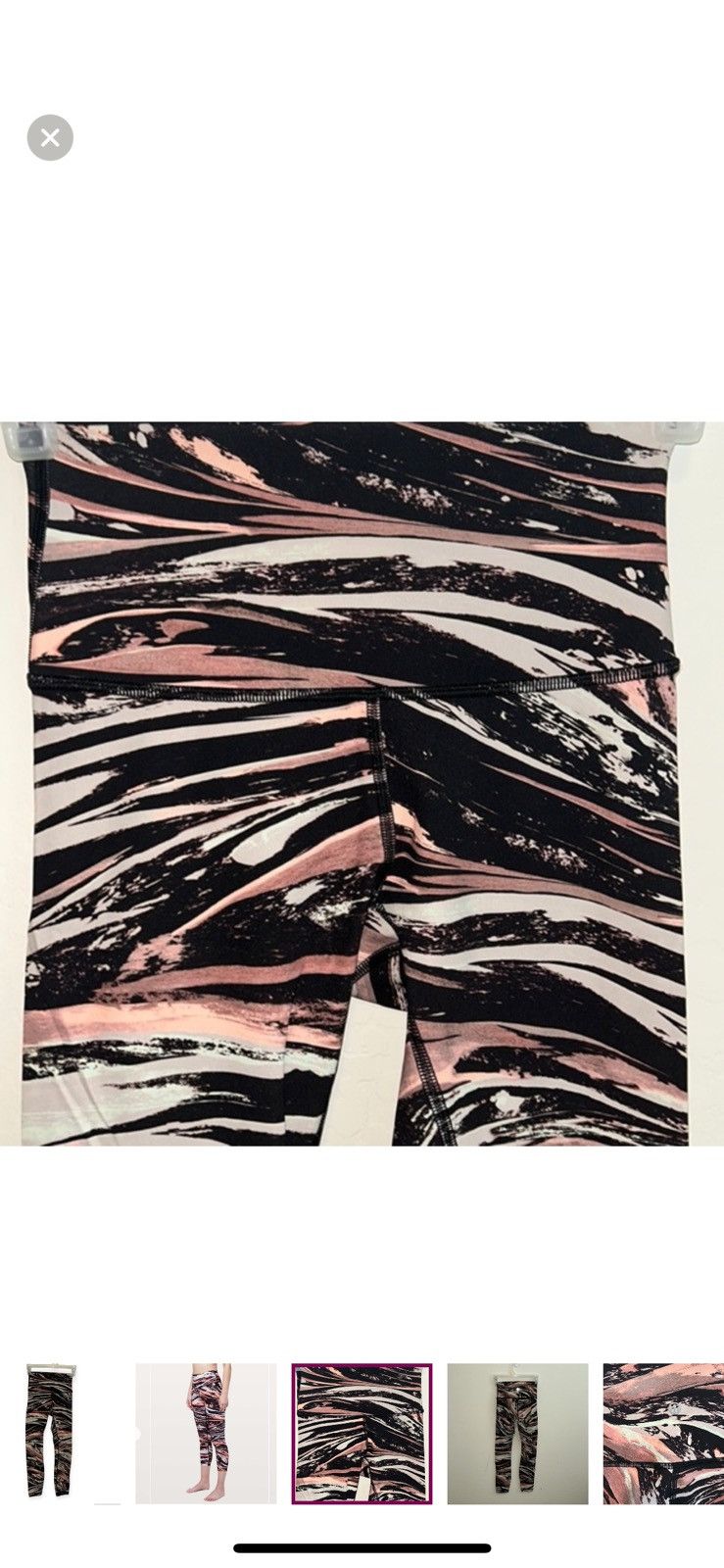 Lululemon Lululemon wunder under high rise 7/8 tights leggings size 2 Size 26" / US 2 / IT 38 - 4 Thumbnail
