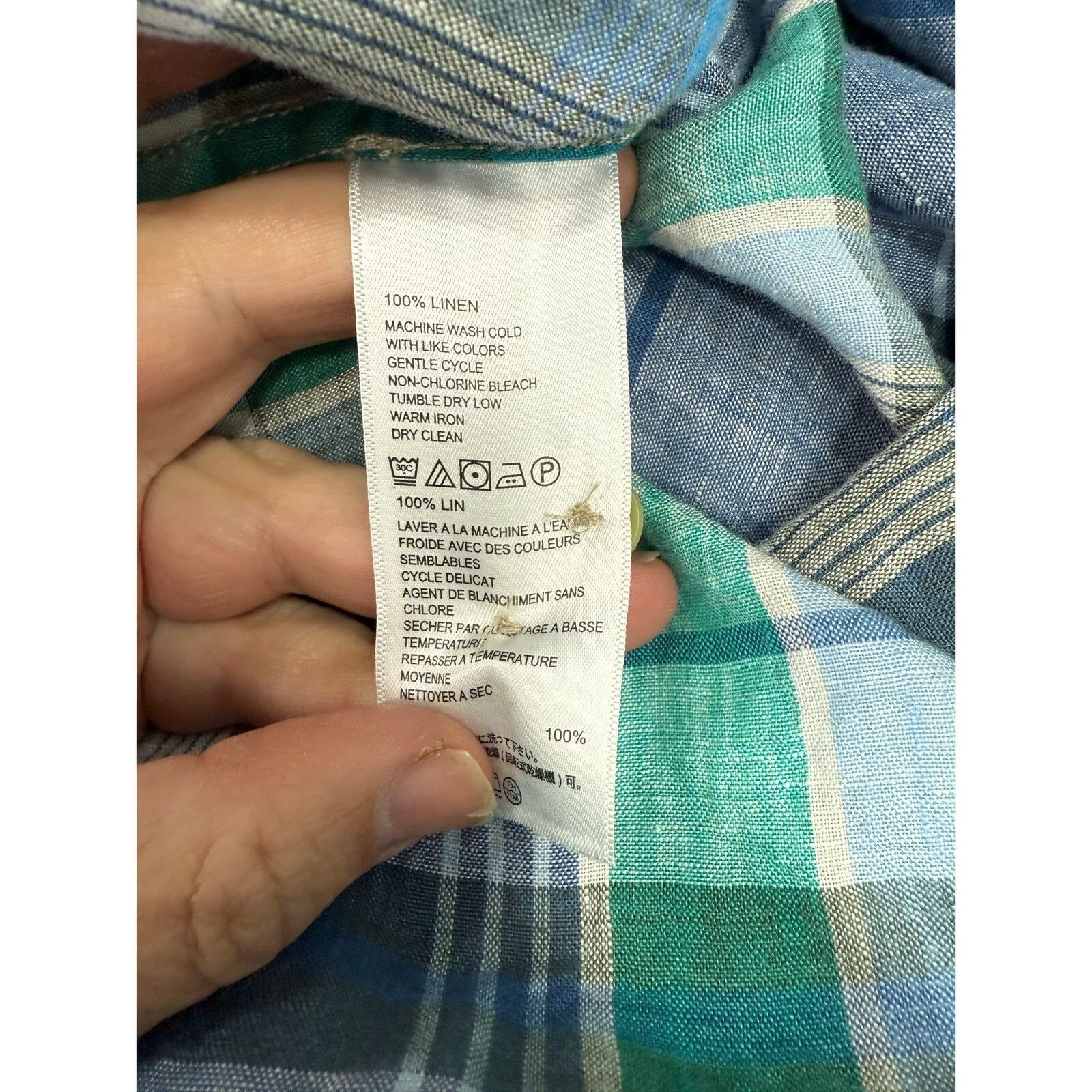 Tommy Bahama Tommy Bahama Men's Shirt sz Large 100% Linen # G672 Size US L / EU 52-54 / 3 - 8 Thumbnail