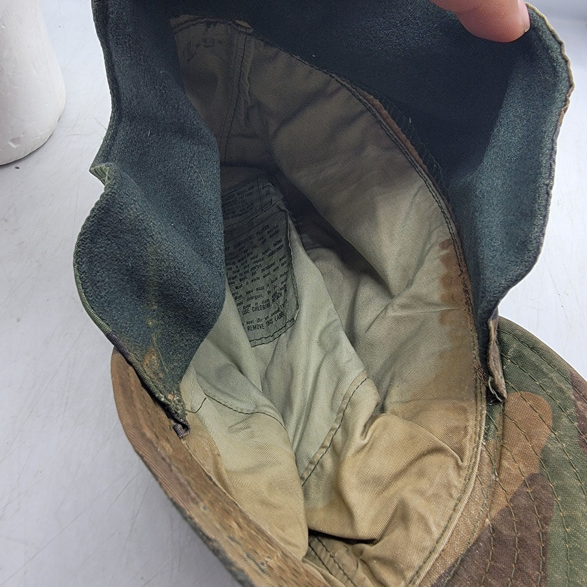 Propper Propper Combat Woodland Camouflage Hat Size 7 1/8 Outdoors C Size ONE SIZE - 6 Thumbnail