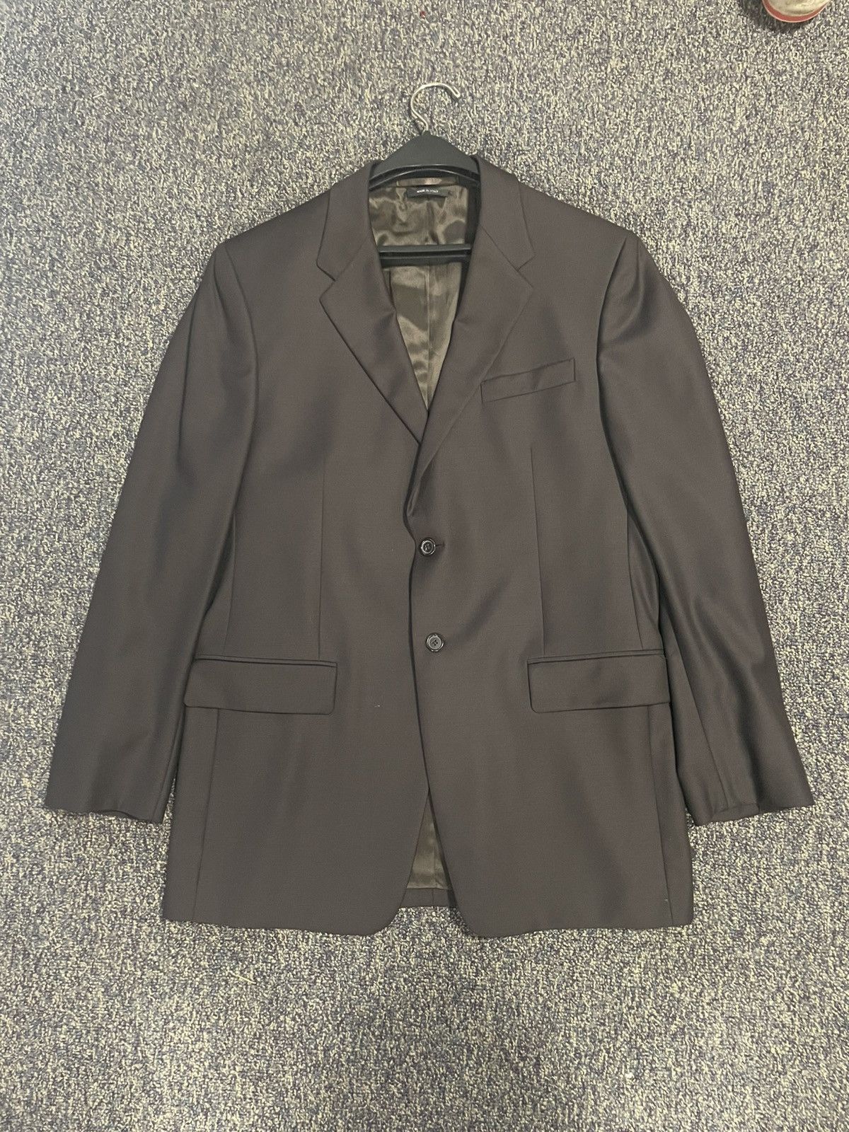 Prada Prada AW09 Brown Single Breasted Suit Size 52L - 1 Thumbnail