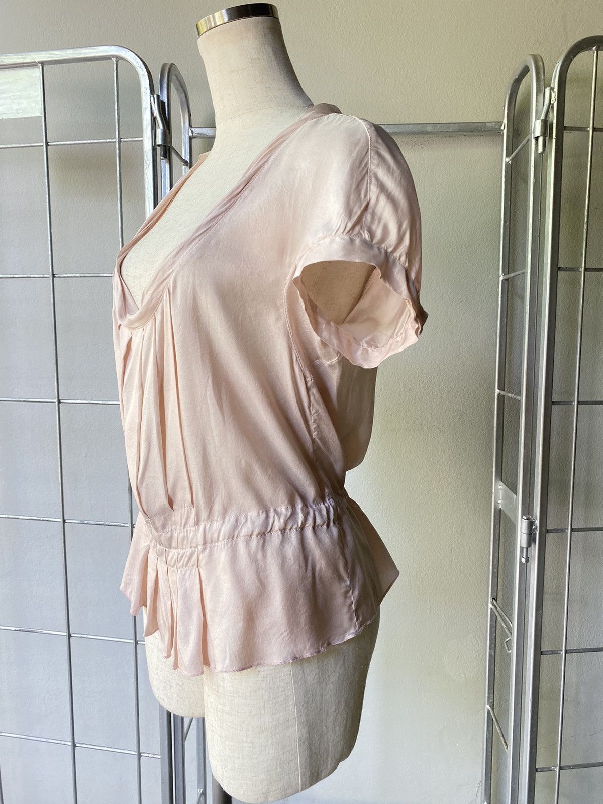 Prada Prada pink silk blouse Size ONE SIZE - 1 Thumbnail