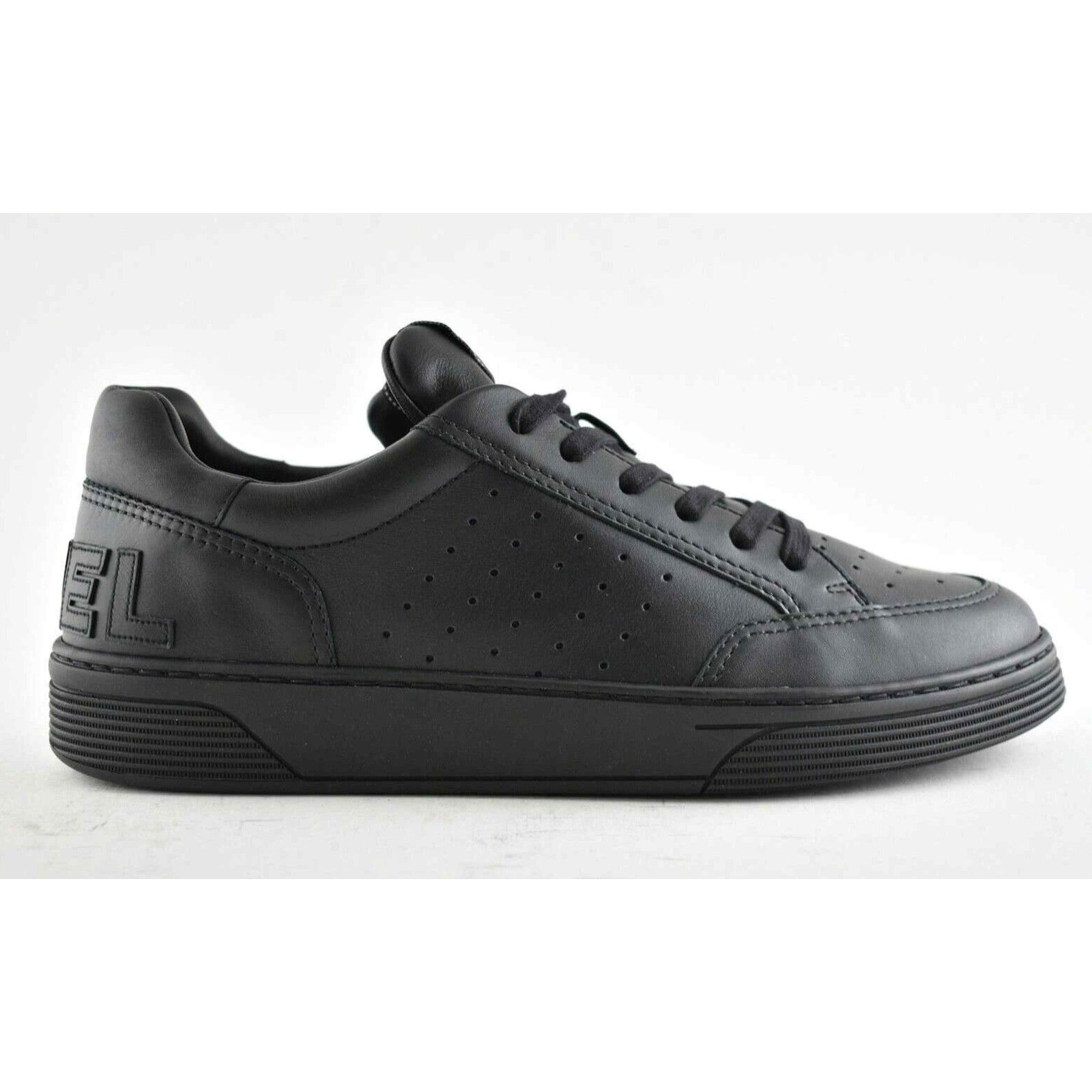 Chanel Chanel Leather Lace Up Tie Low Top Trainer Sneaker 44 11 Size US 11 / EU 44 - 1 Thumbnail