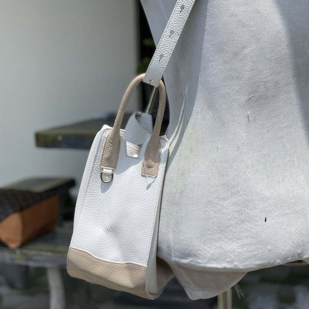 Japanese Brand × Leather Barclay Club Leather Bucket 2-Way Bag Size ONE SIZE - 5 Thumbnail