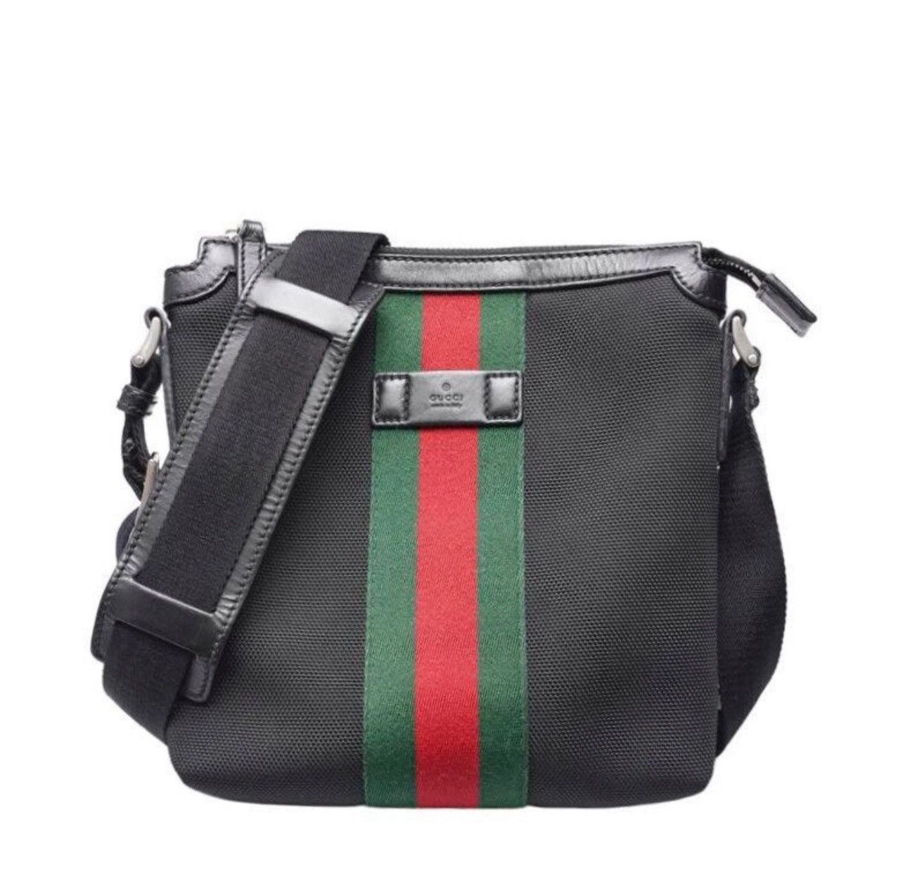 Gucci Gucci Bag Web Messenger Bag Techno Canvas Luxury Size ONE SIZE - 2 Thumbnail
