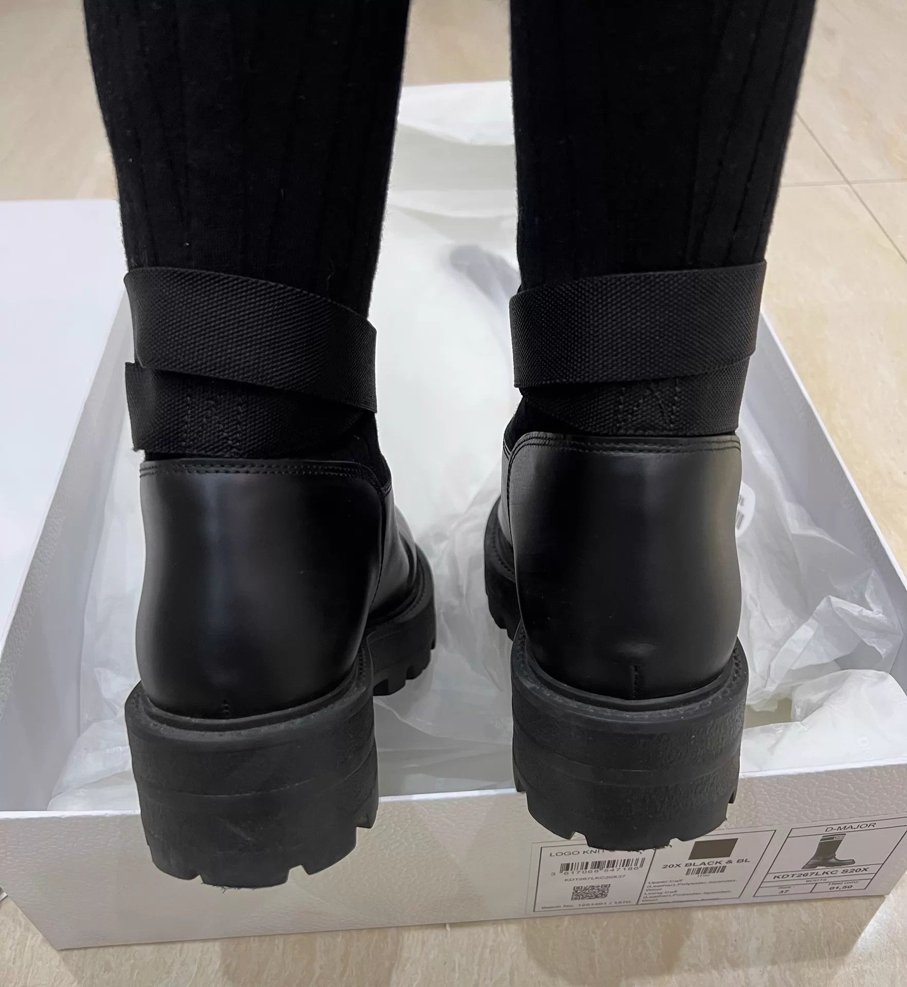Dior Dior 26 Pre-Spring D-major Knit Sock Boots Size US 6.5 / IT 36.5 - 5 Thumbnail