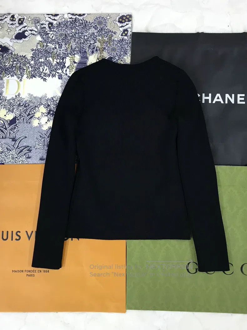 Gucci Gucci Early spring elastic long sleeves Size M / US 6-8 / IT 42-44 - 2 Thumbnail