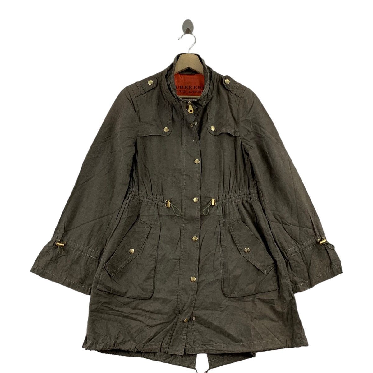 Burberry Vintage BURBERRYS Blue Label Multi Pockets Trench Coat Size US S / EU 44-46 / 1 - 1 Thumbnail
