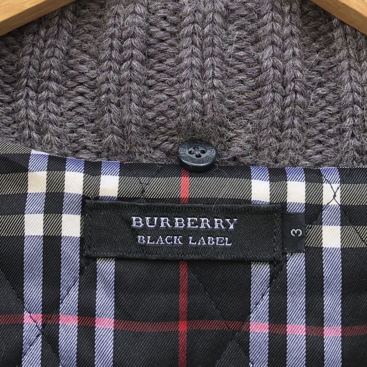 Burberry Burberry Black Label Knitted Lined Novacheck Wool Jacket Size US M / EU 48-50 / 2 - 13 Thumbnail