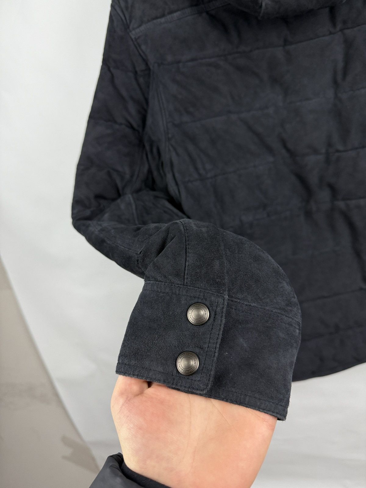 Polo Ralph Lauren 🇺🇸 NEW❗️Ralph Lauren Polo Quilted Suede Hooded Jacket Size US S / EU 44-46 / 1 - 20 Thumbnail